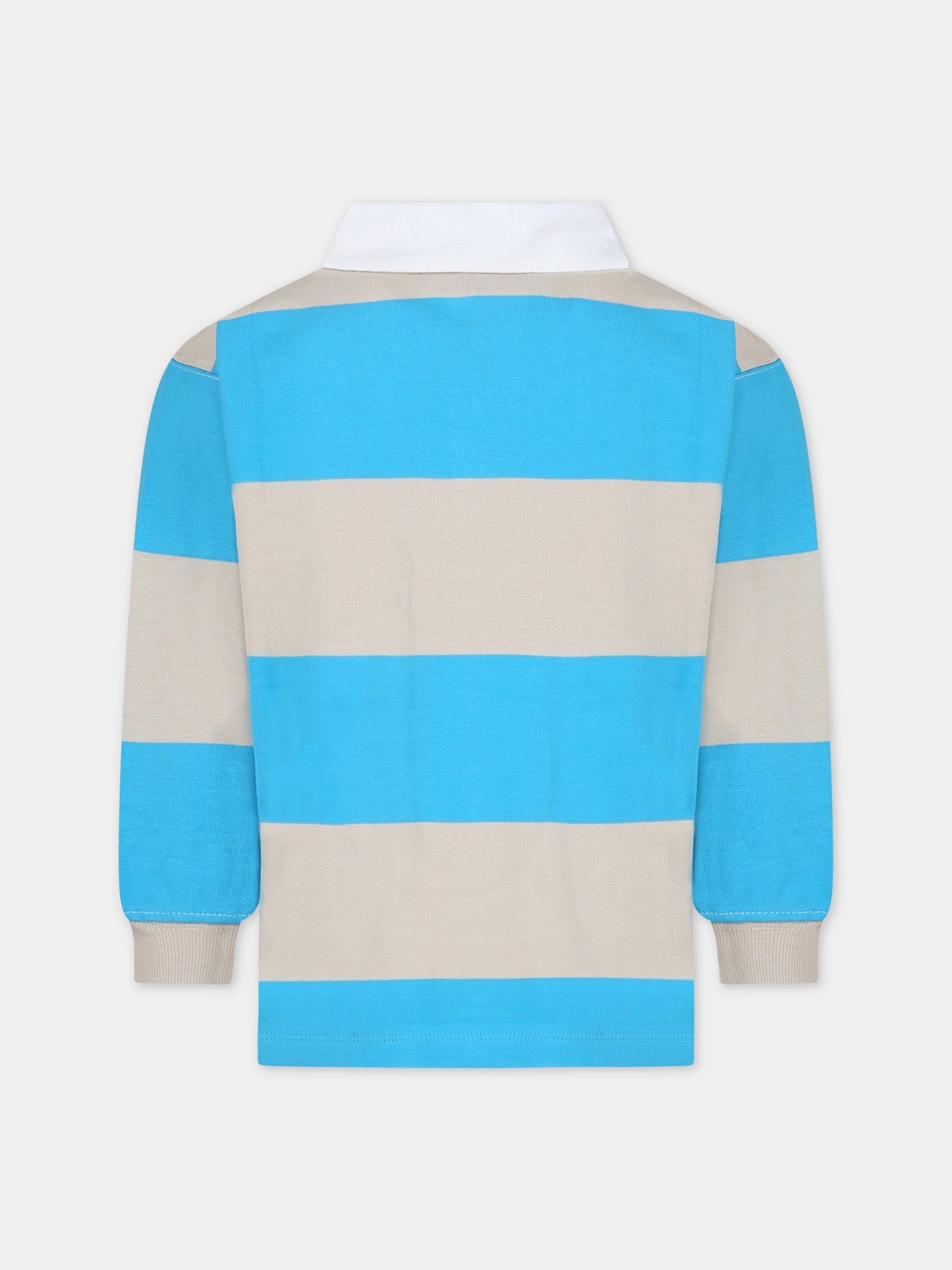 Polo celeste per bambino,Molo,6S24A401 3437