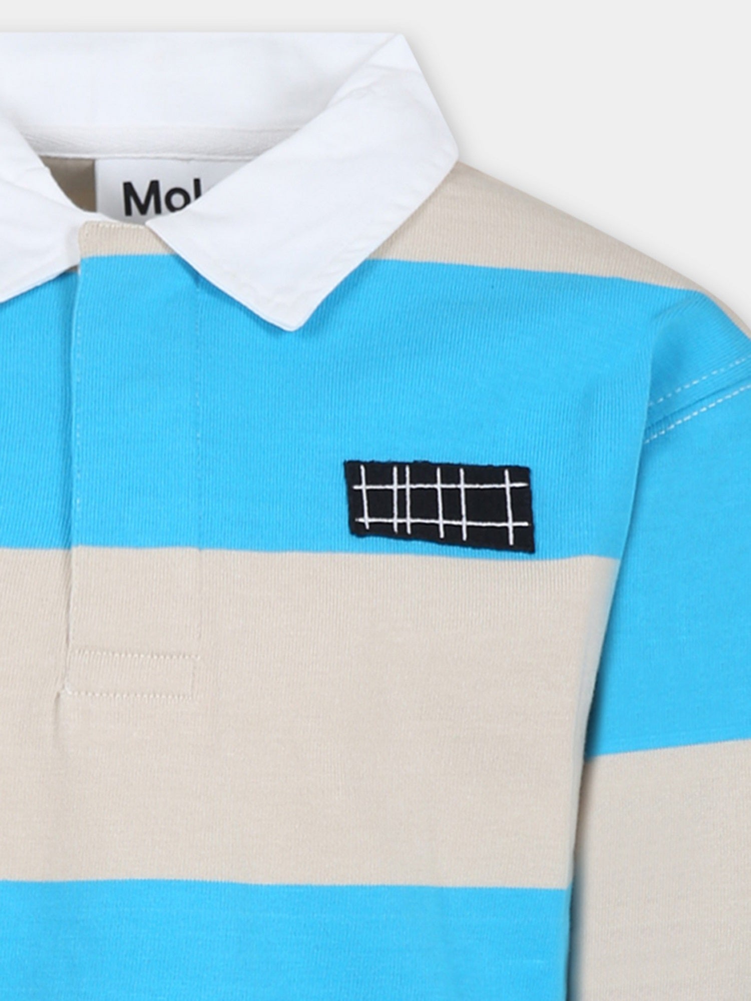 Polo celeste per bambino,Molo,6S24A401 3437