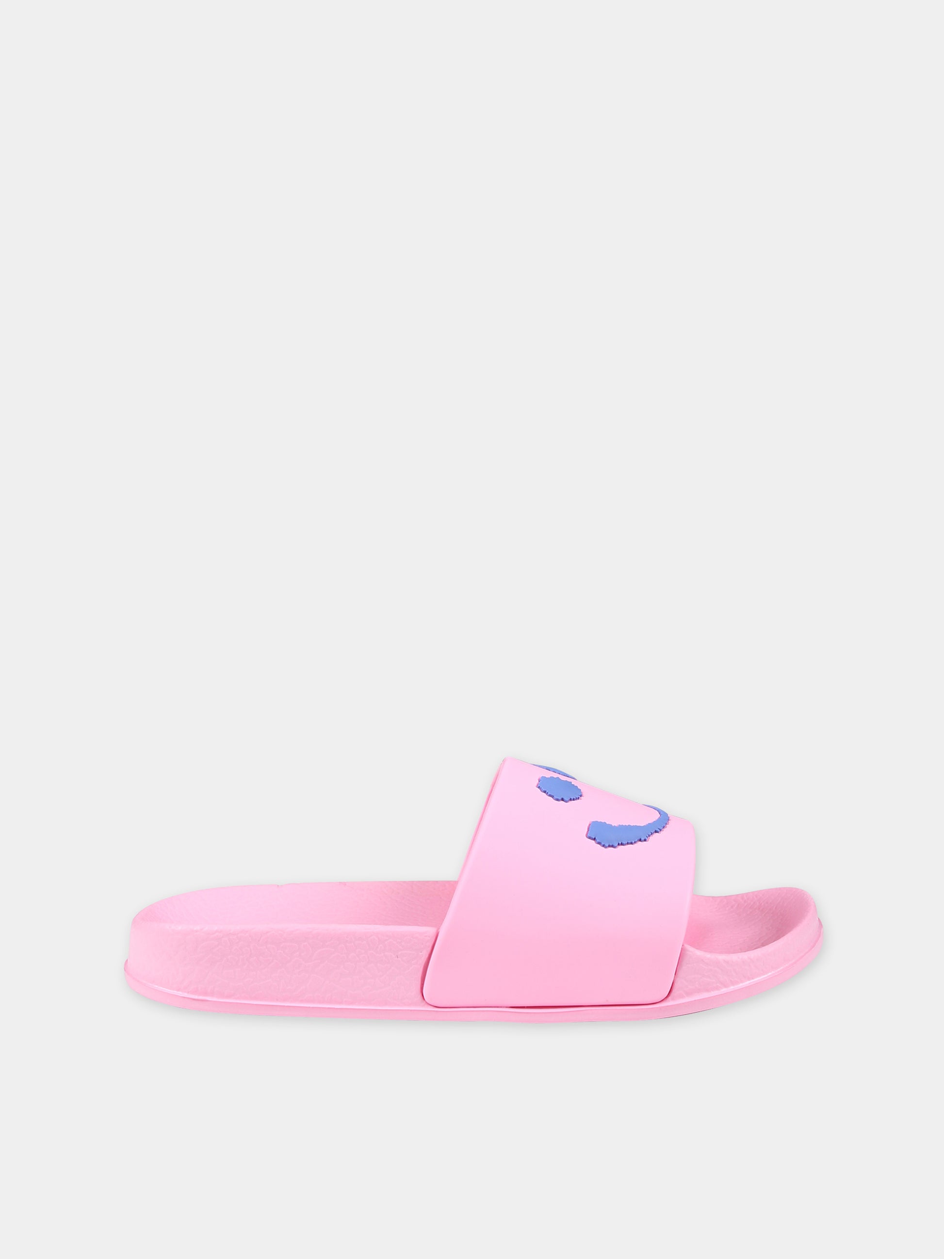 Ciabatte rosa per neonata con smile,Molo,7S24U202 3401