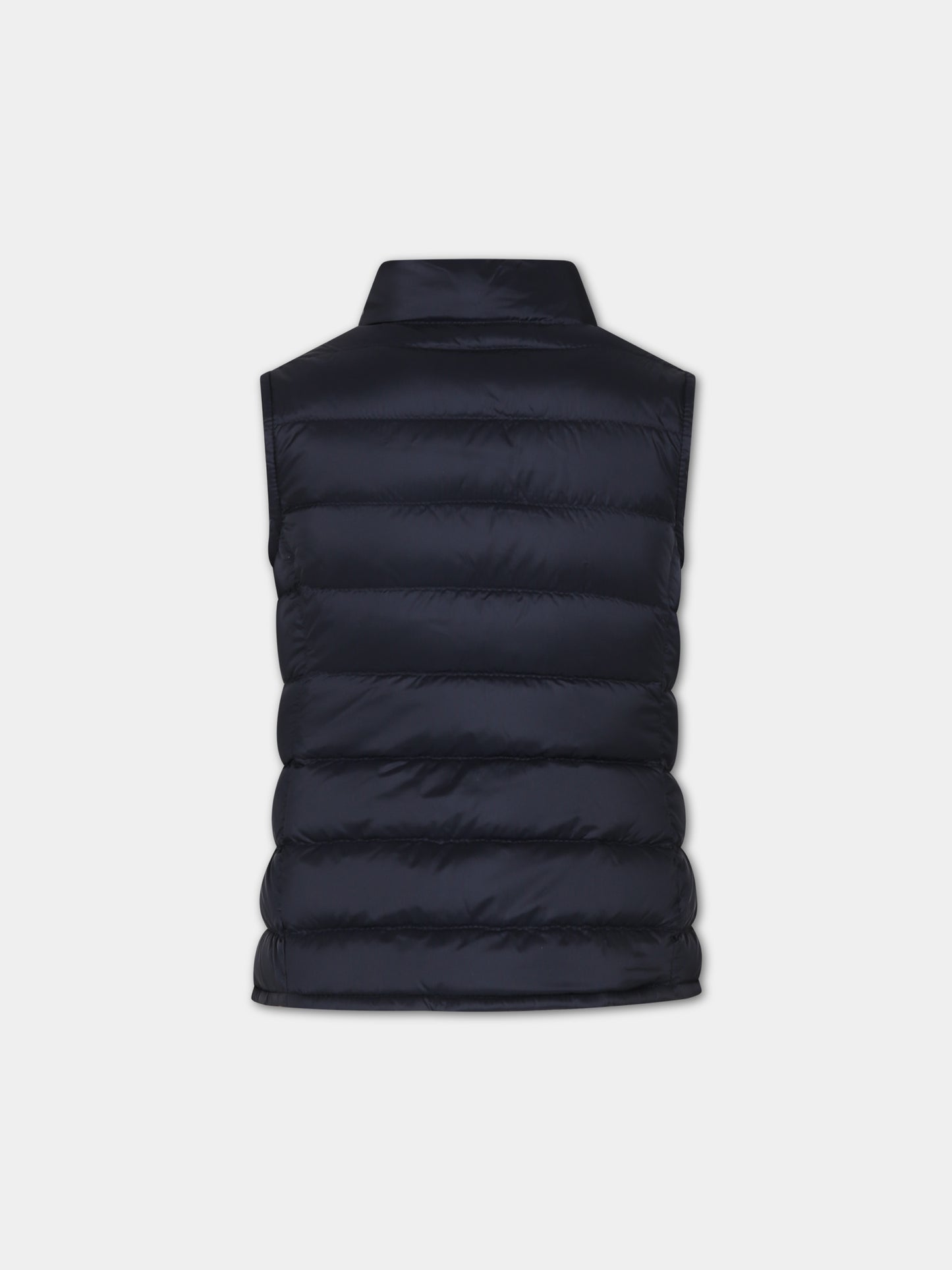 Gilet Liane blu per bambina con logo,Moncler Kids,954 1A00085 595FE 778