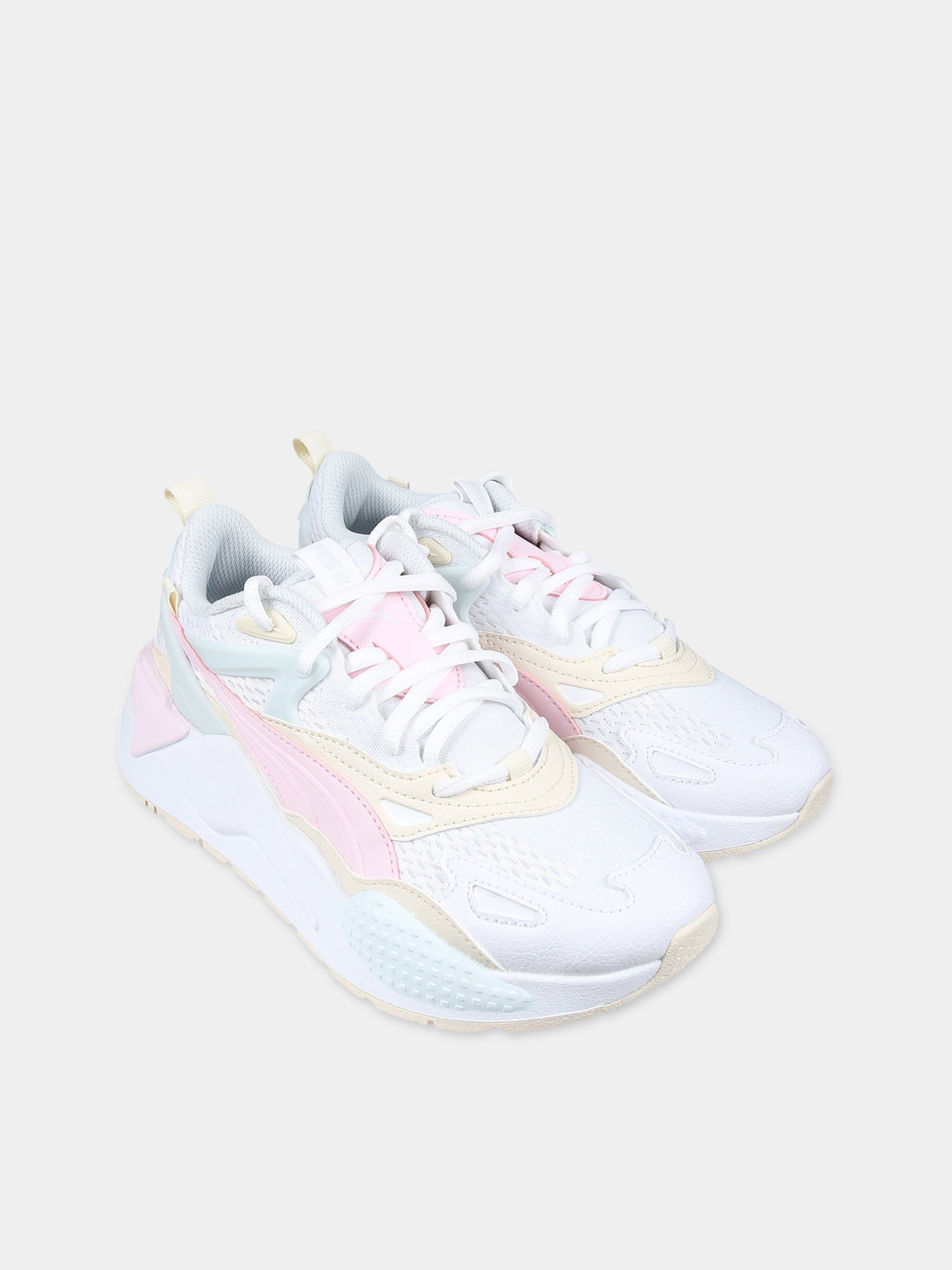 Sneakers basse bianche RS-X Efekt per bambina,Puma,24SMPU395550 05