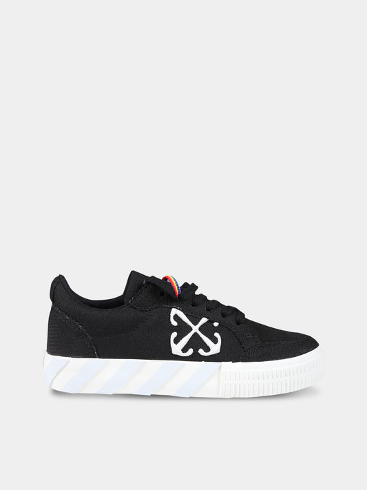 Sneakers nere per bambina con iconiche frecce,Off White,OGIA001S24FAB0011003