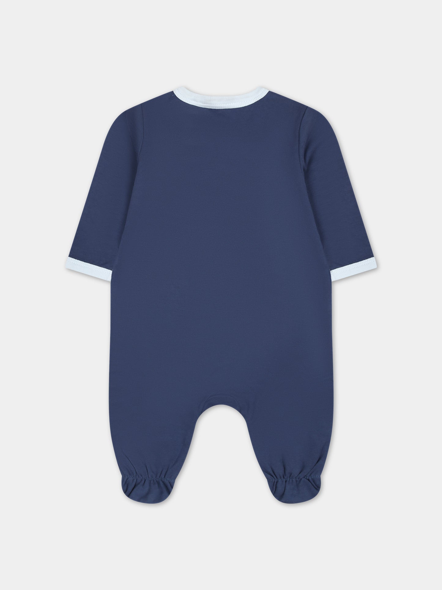 Tutina blu per neonato con logo,Timberland,T60182 82H