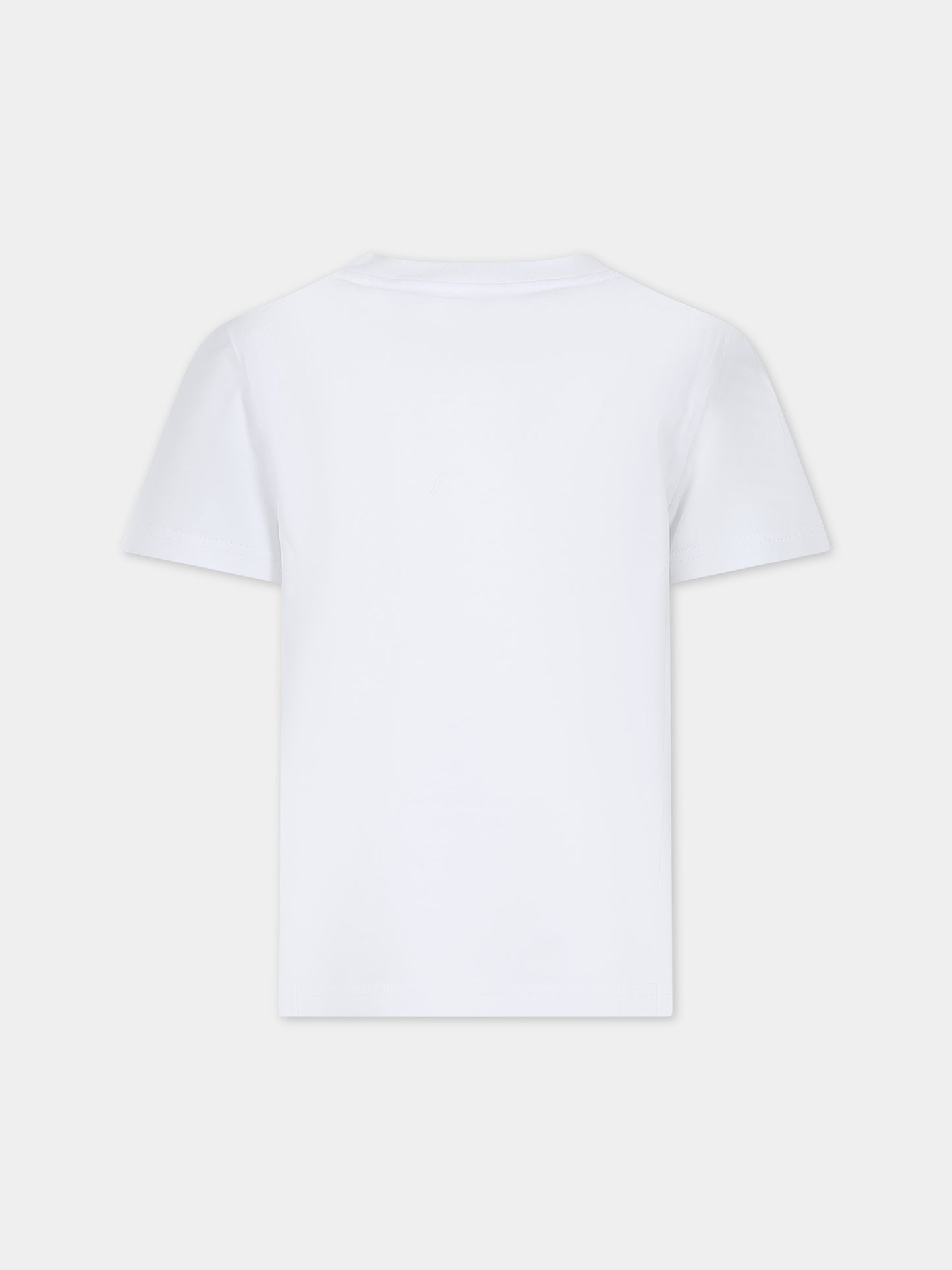 T-shirt bianca per bambino con logo,Givenchy Kids,H30161 10P
