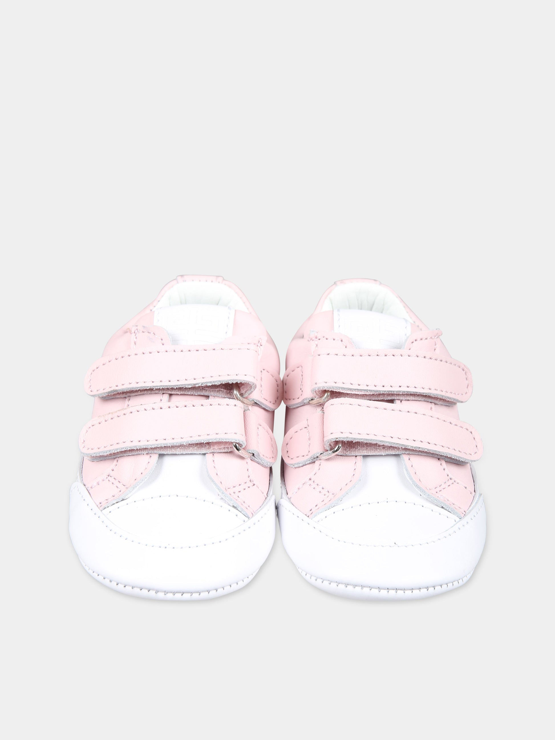 Sneakers rosa per neonata con logo,Givenchy Kids,H30228 44Z