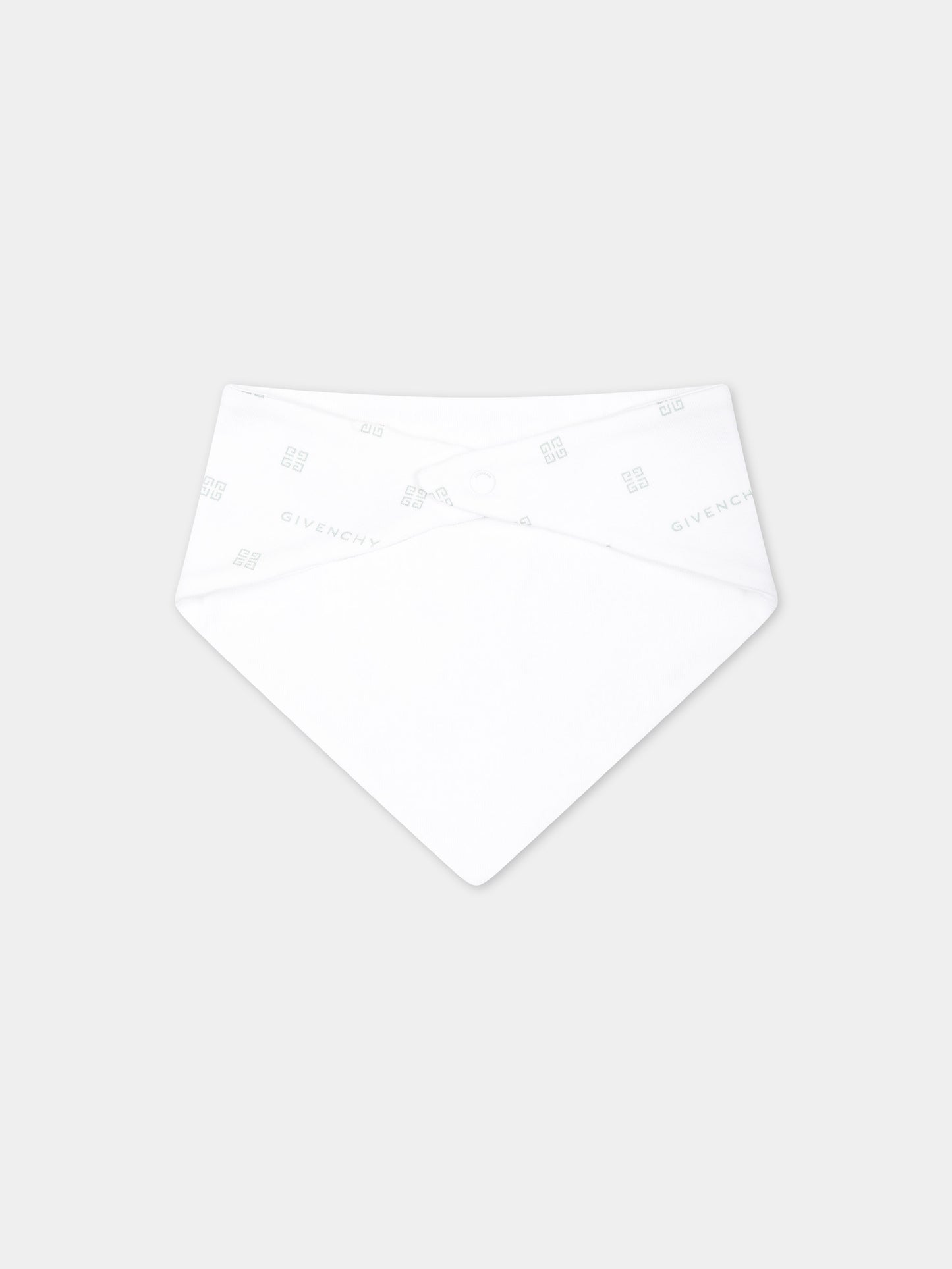 Completo bianco per neonati con logo,Givenchy Kids,H30237 10P