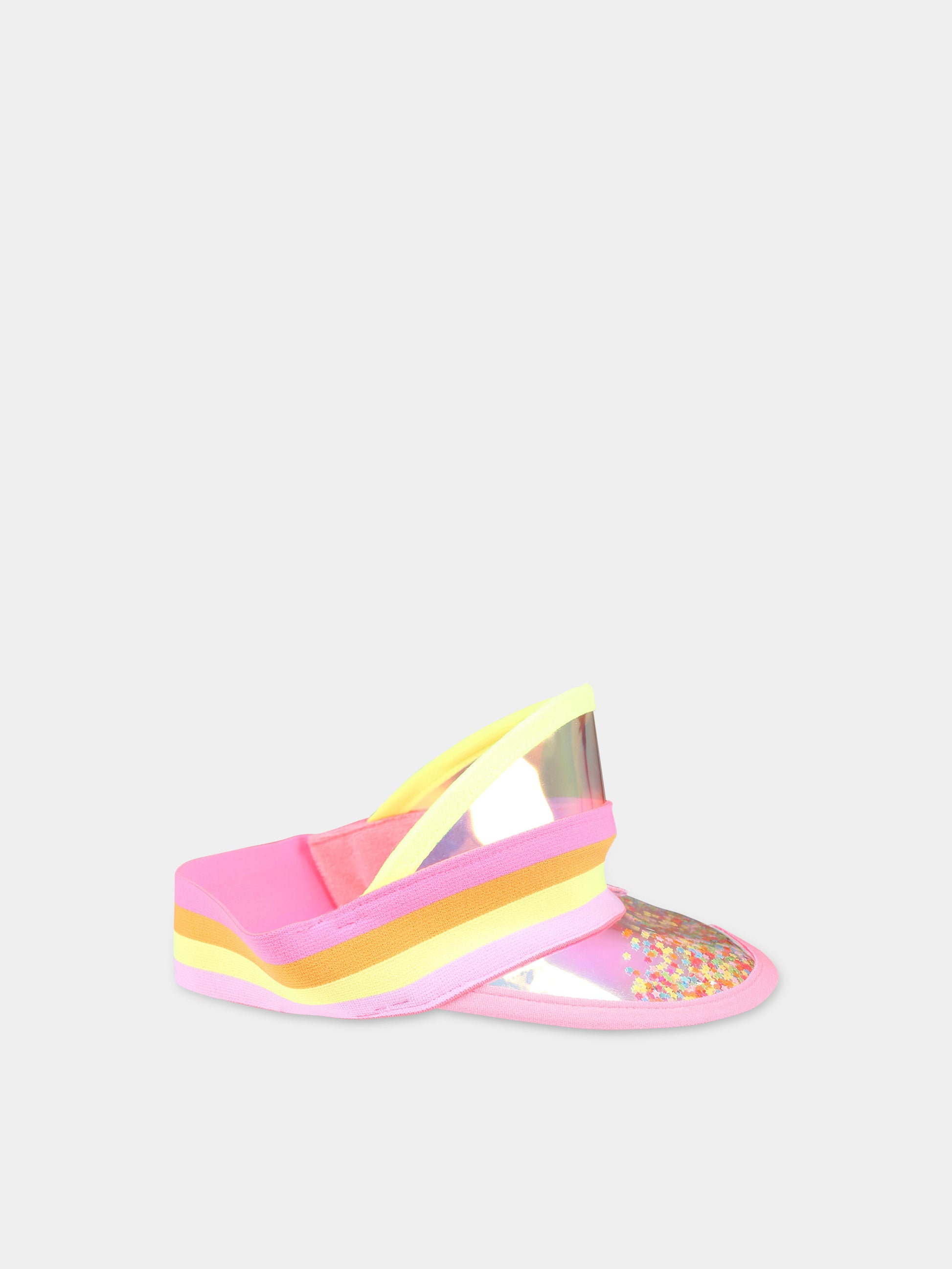 Cappello con visiera multicolor per bambina,Billieblush,U20341 499