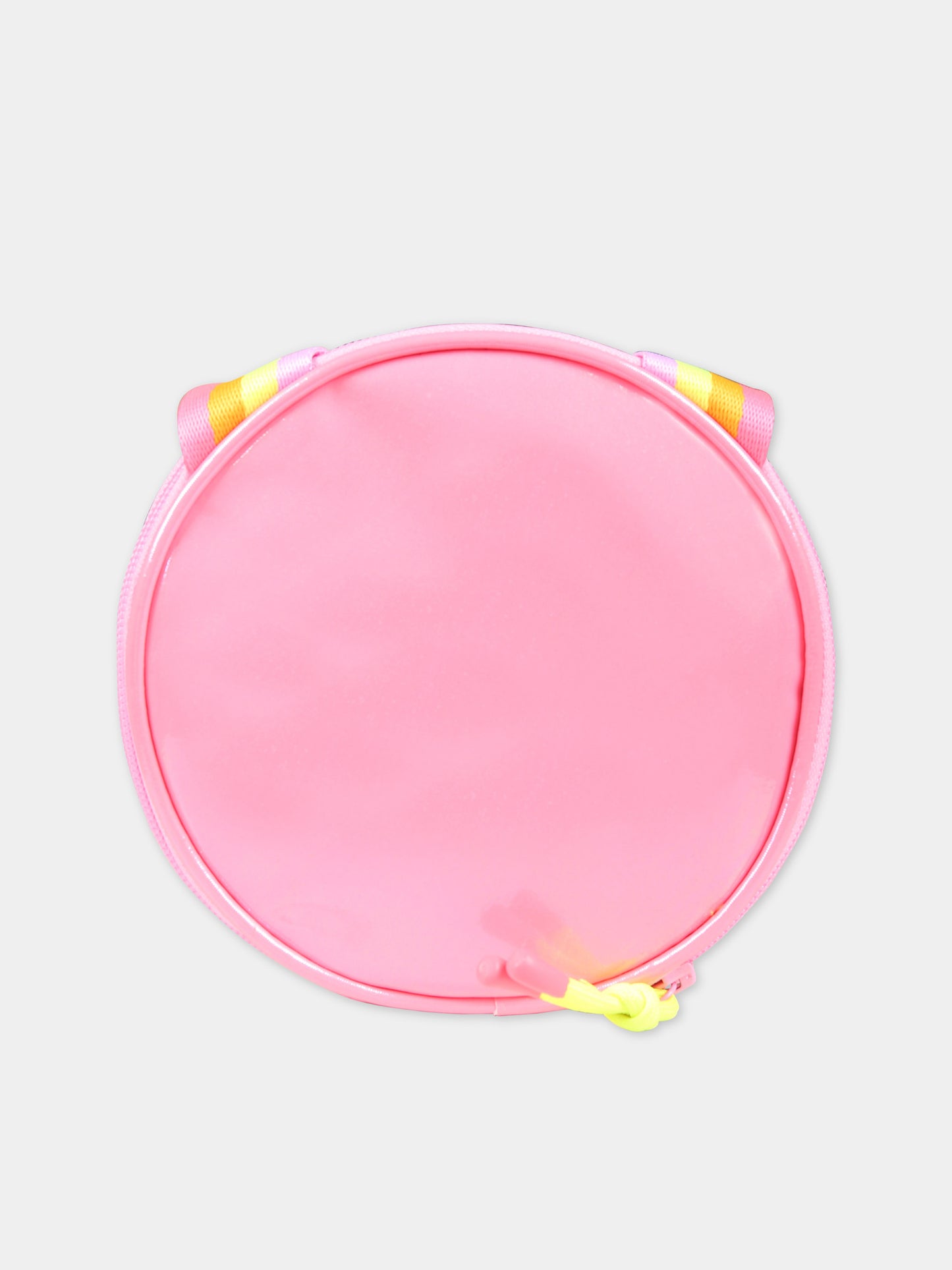 Borsa fucsia per bambina con stampa e logo,Billieblush,U20323 499