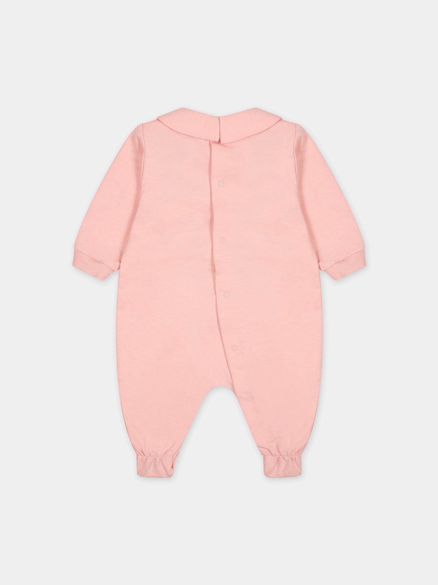 Set rosa per neonata con Teddy Bear,Moschino Kids,MUY067 LCA19 50209