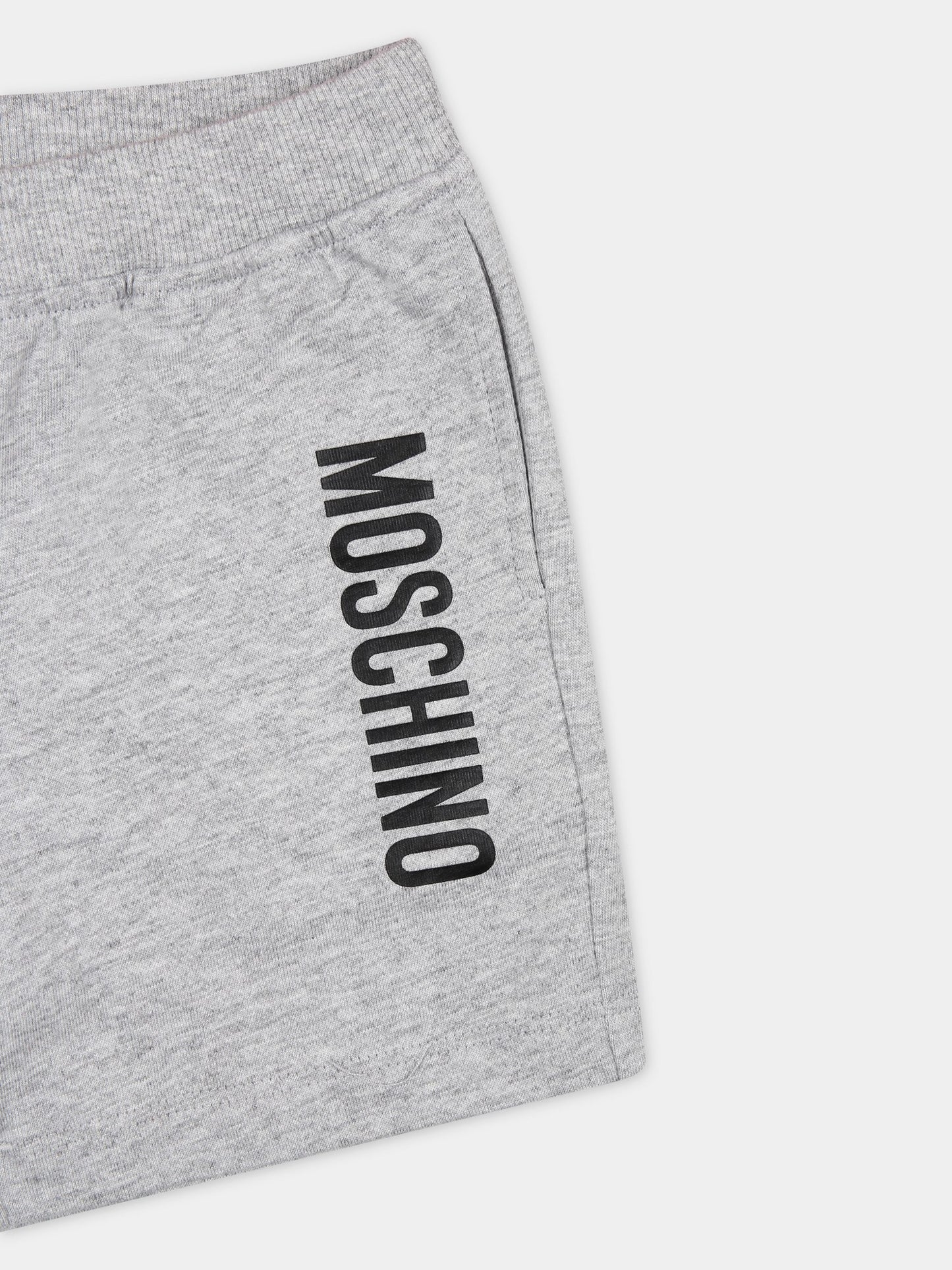 Completo multicolor per neonato con Teddy Bear e logo,Moschino Kids,MRG00M LAA02 82554