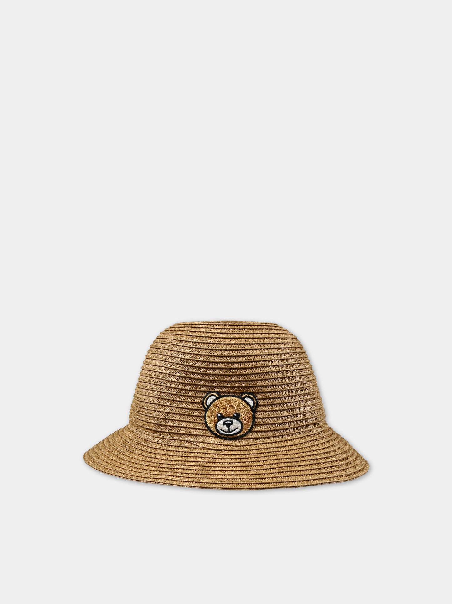 Cappello  beige per neonati con Teddy Bear,Moschino Kids,MUX04N LZA03 20327