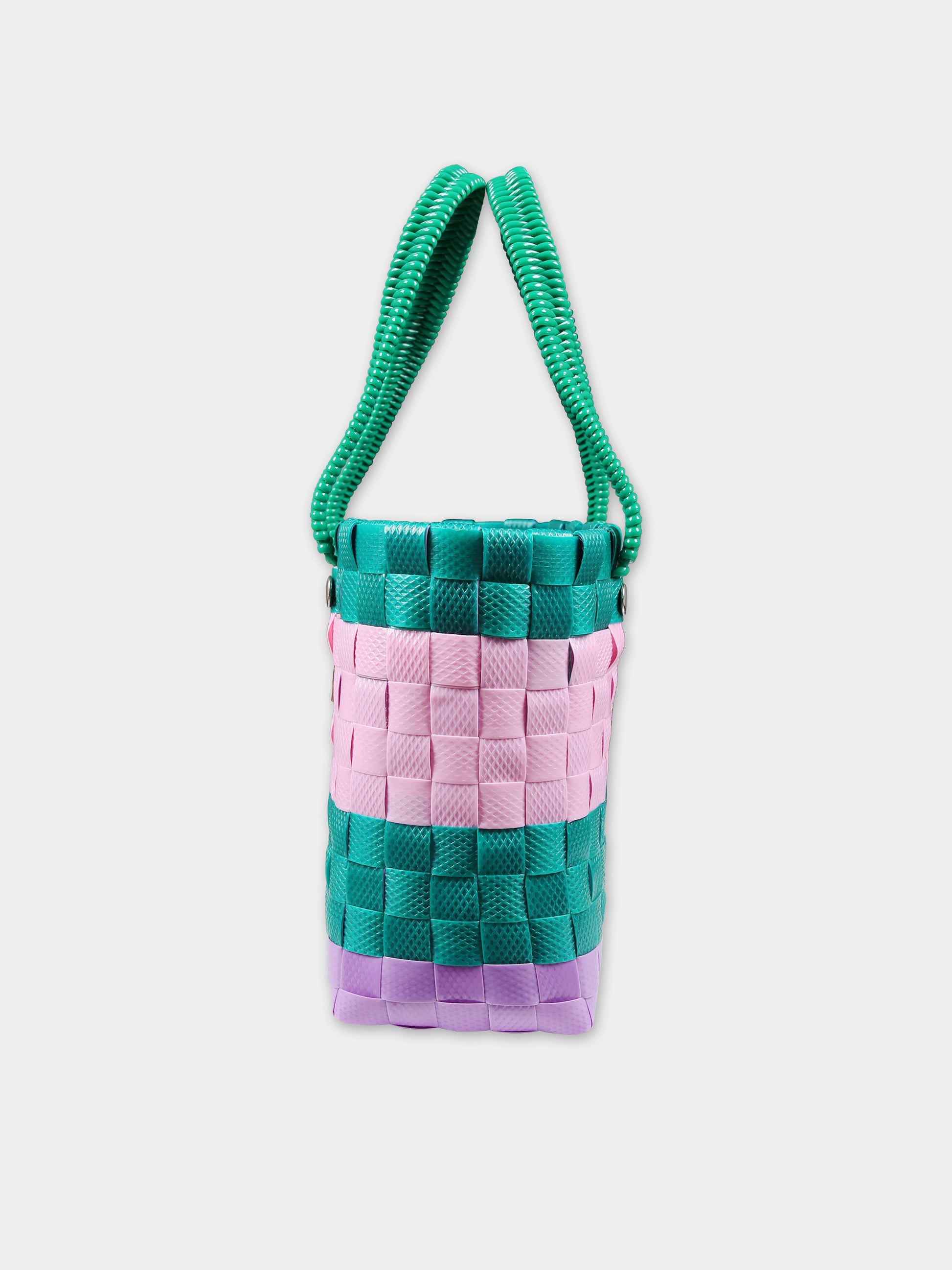 Borsa multicolor per bambina con logo,Marni Kids,M00816 M00IW MW81F 0M535