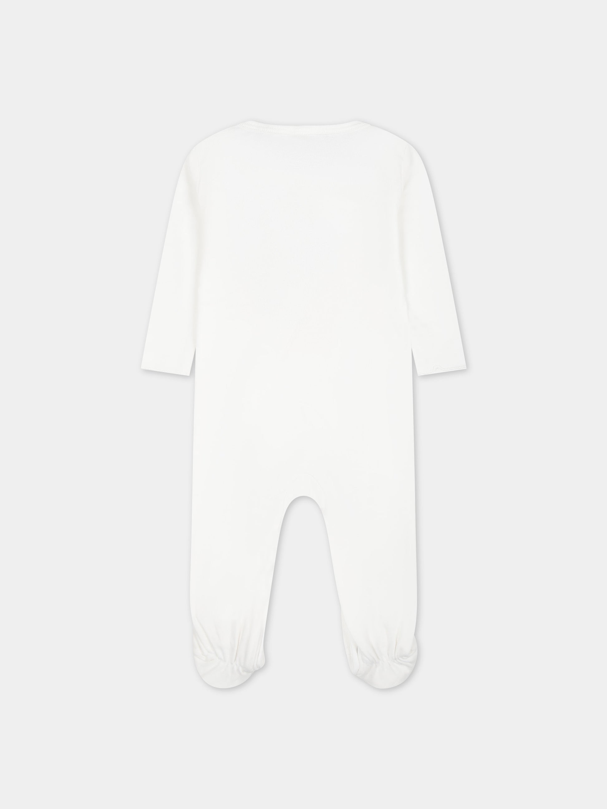 Set bianco per neonati con farfalla,Stella Mccartney Kids,TUB599 Z0669 101