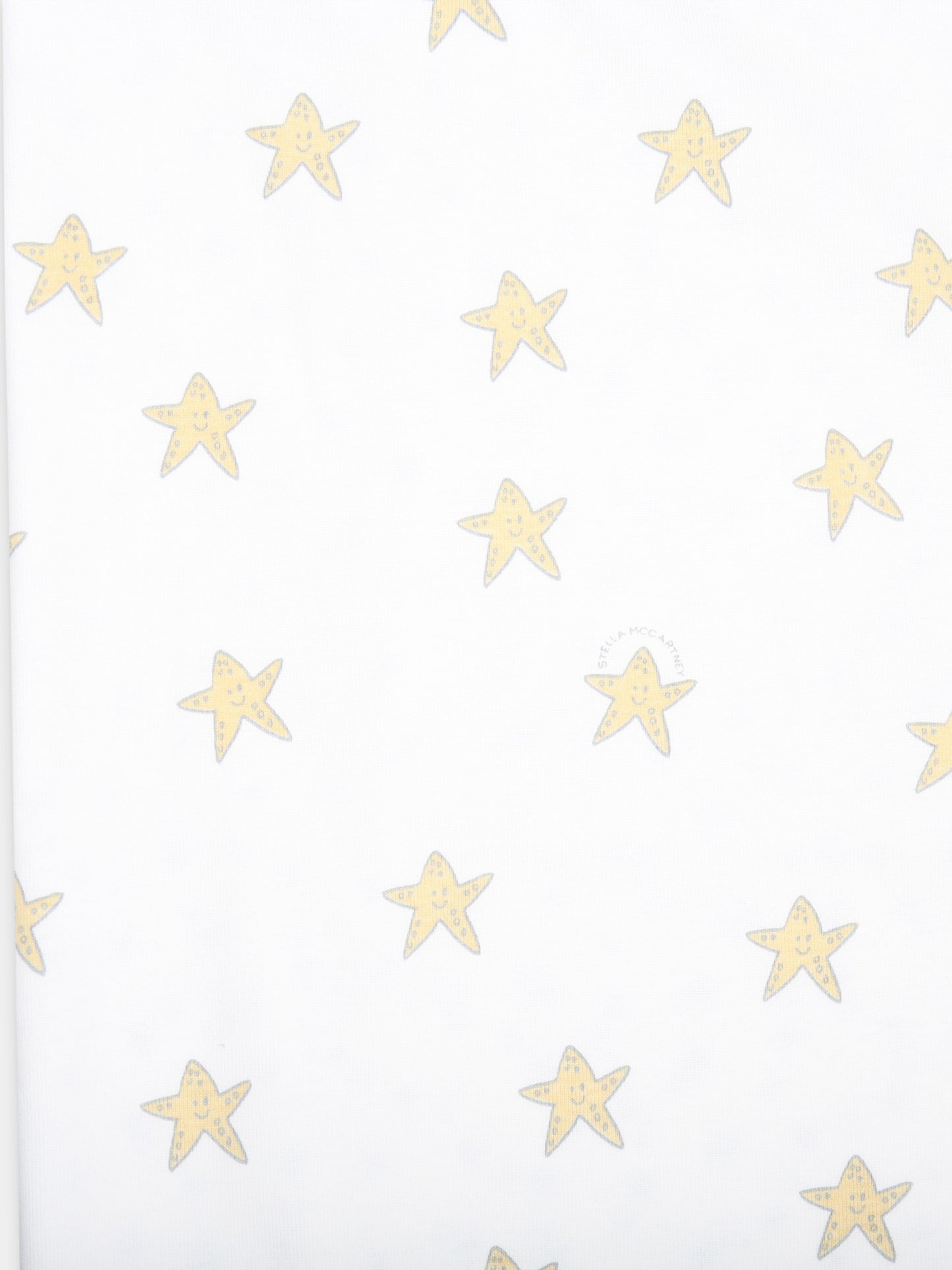 Coperta avorio per neonati con stelle marine,Stella Mccartney Kids,TU0510 Z1788 101MC