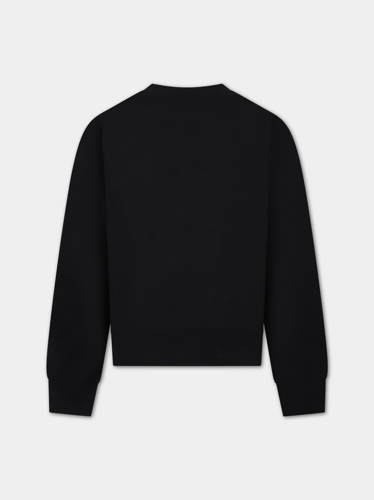 Felpa nera per bambini con logo,Amiri,PS24KJL024 001