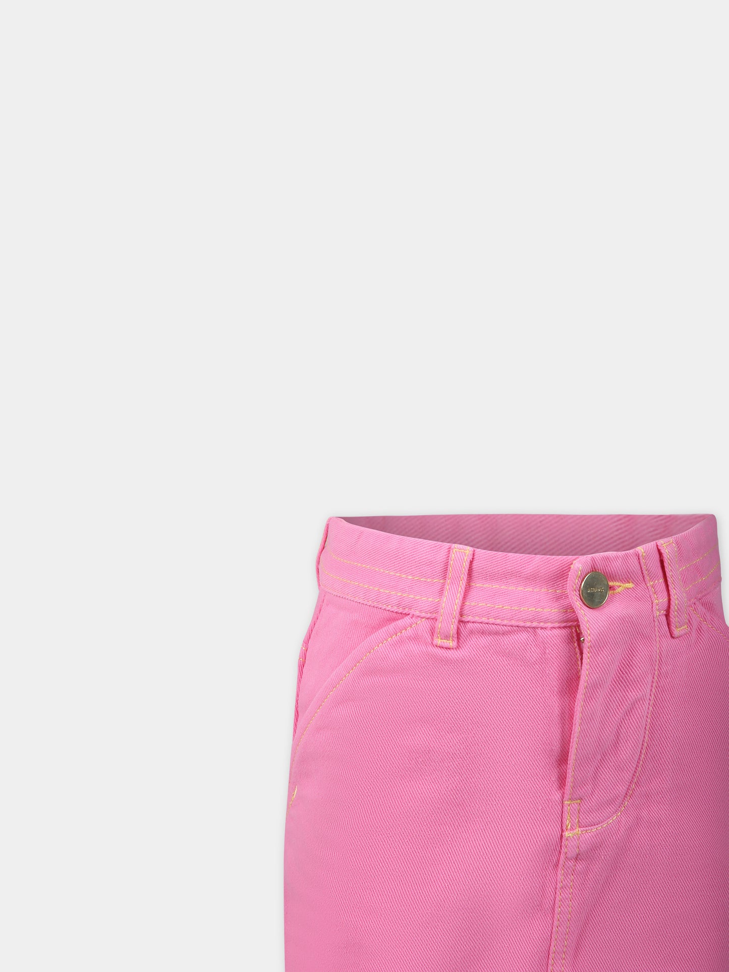 Gonna 'La Jupe De Nîmes' fucsia per bambina,Jacquemus,Q00027 468