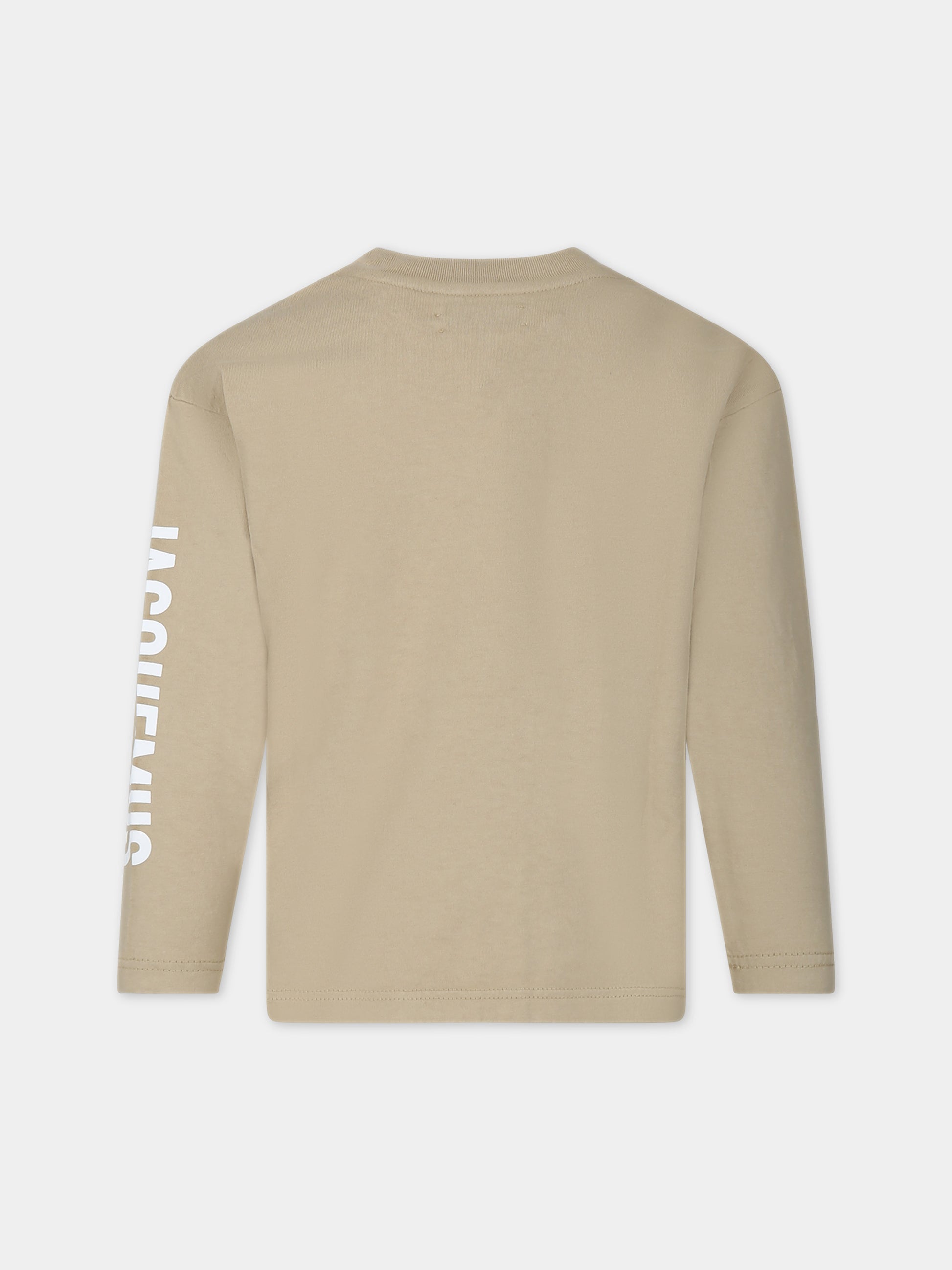 T-shirt 'Le t-shirt Manches Longues' beige per bambini,Jacquemus,Q00058 277