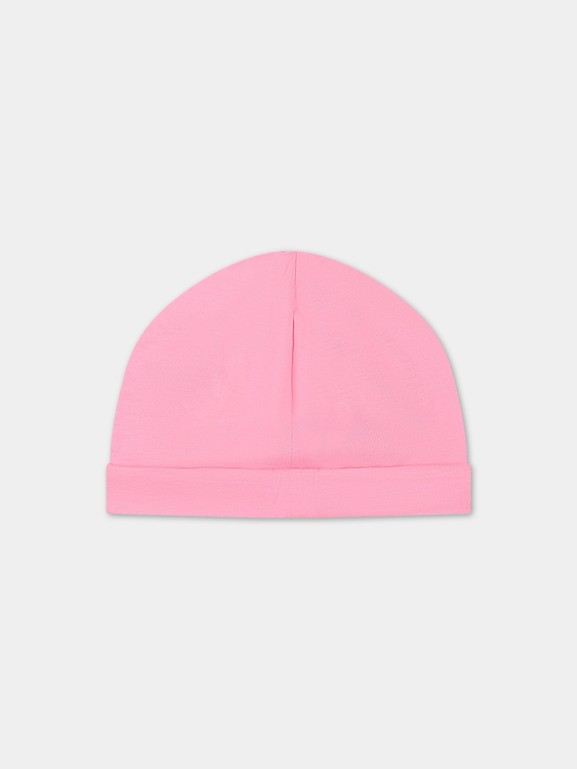 Set rosa per neonata con logo,Balmain Kids,BSB010 Z0082 550