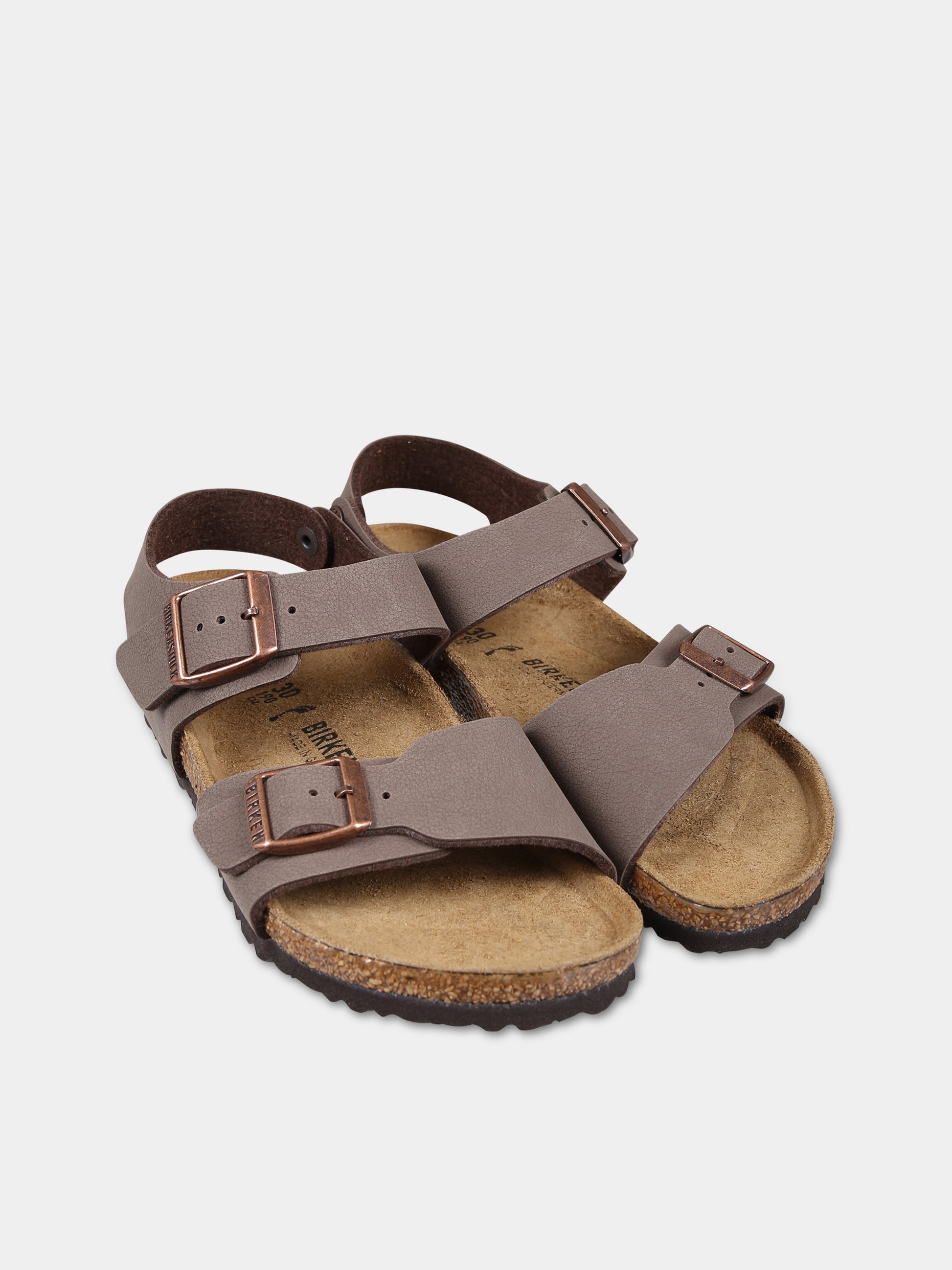 Sandali marroni New York Kids per bambini,Birkenstock,087783 MOCHA