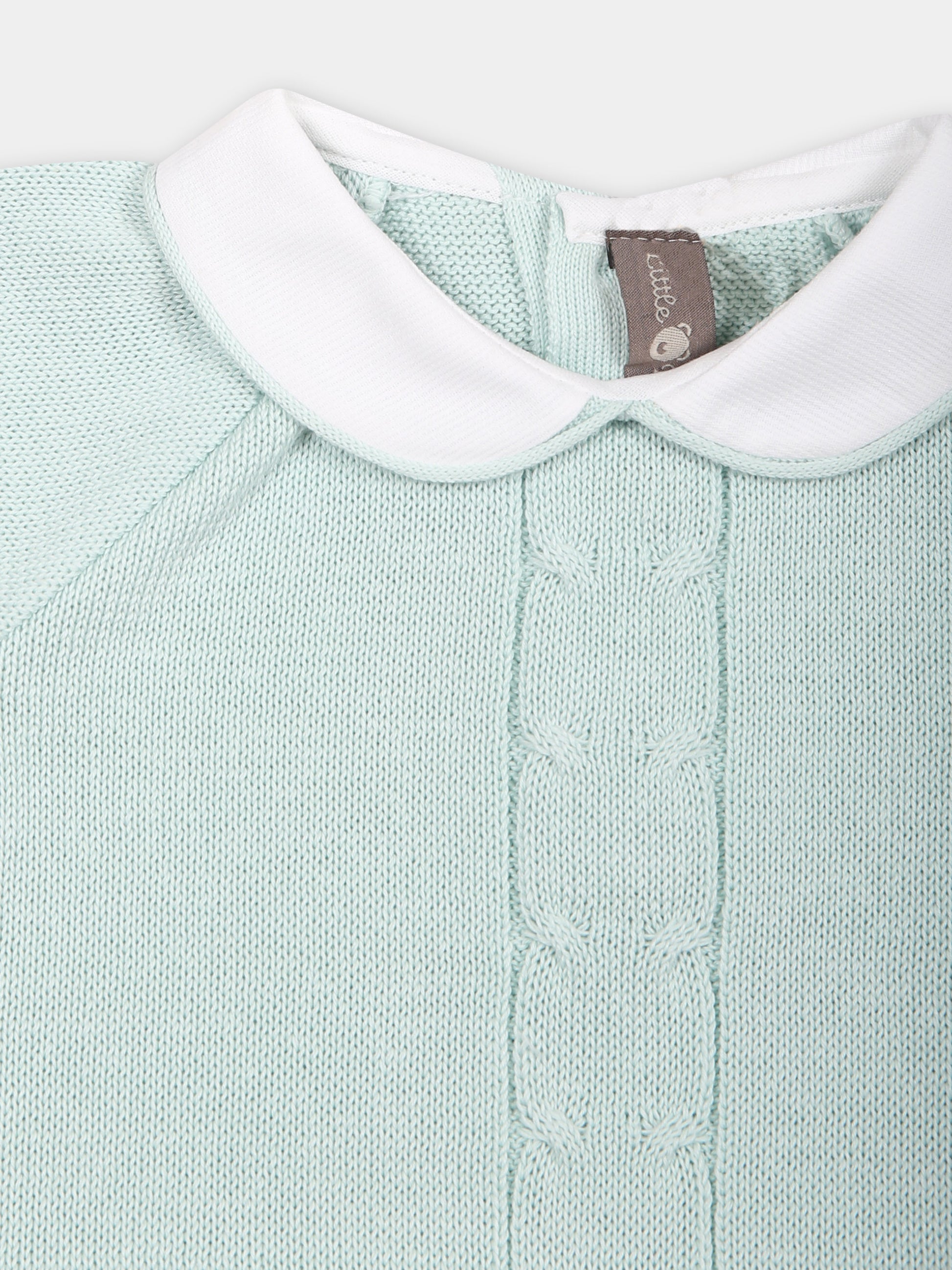 Pagliaccetto verde per neonati,Little Bear,8117 MENTA