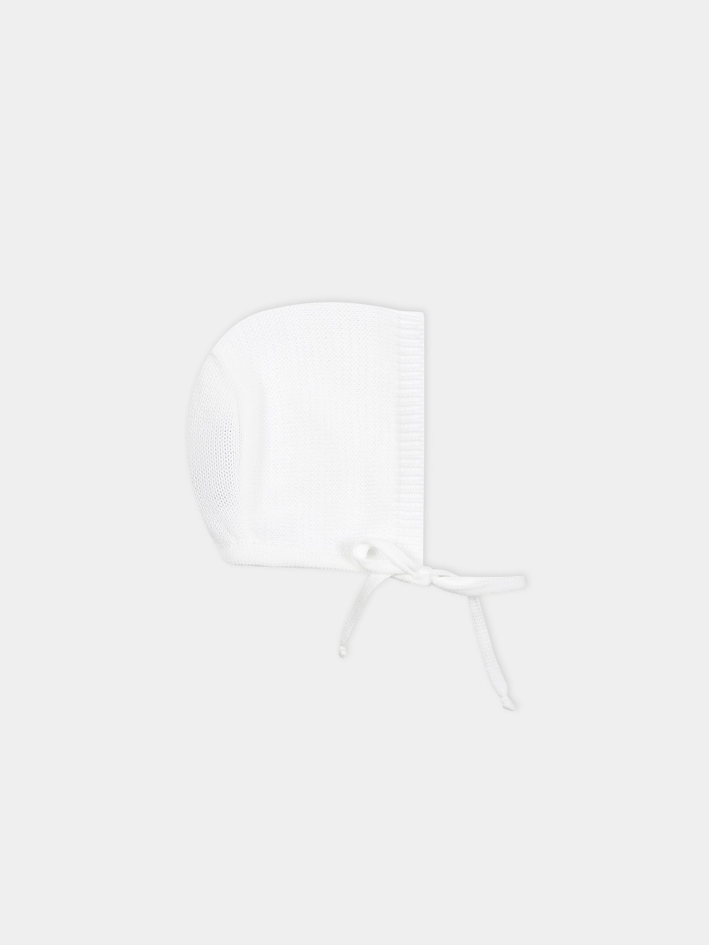 Cappello bianco per neonata,Little Bear,8129 BIANCO