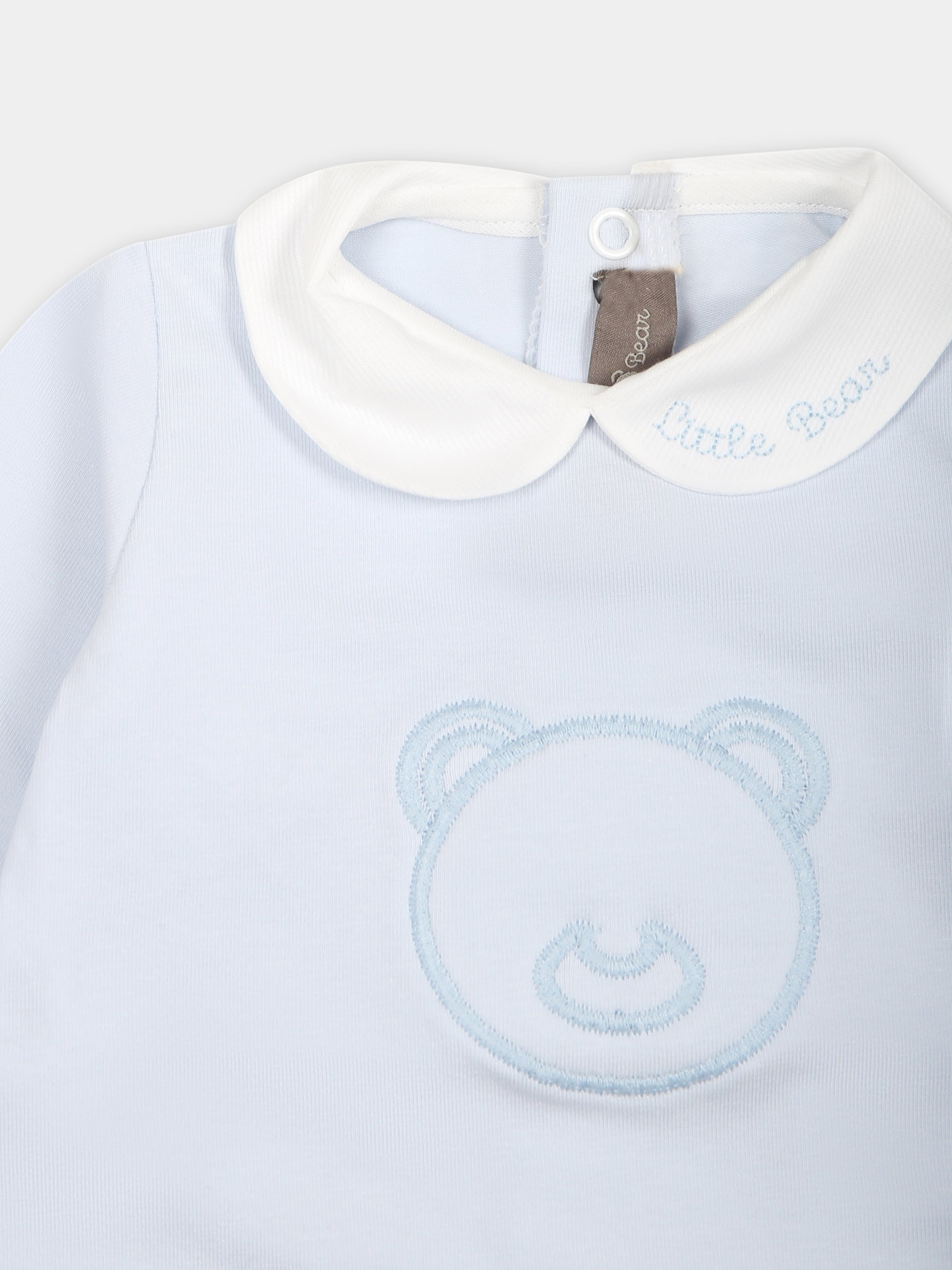 Tutina celeste per neonato,Little Bear,8041 CIELO