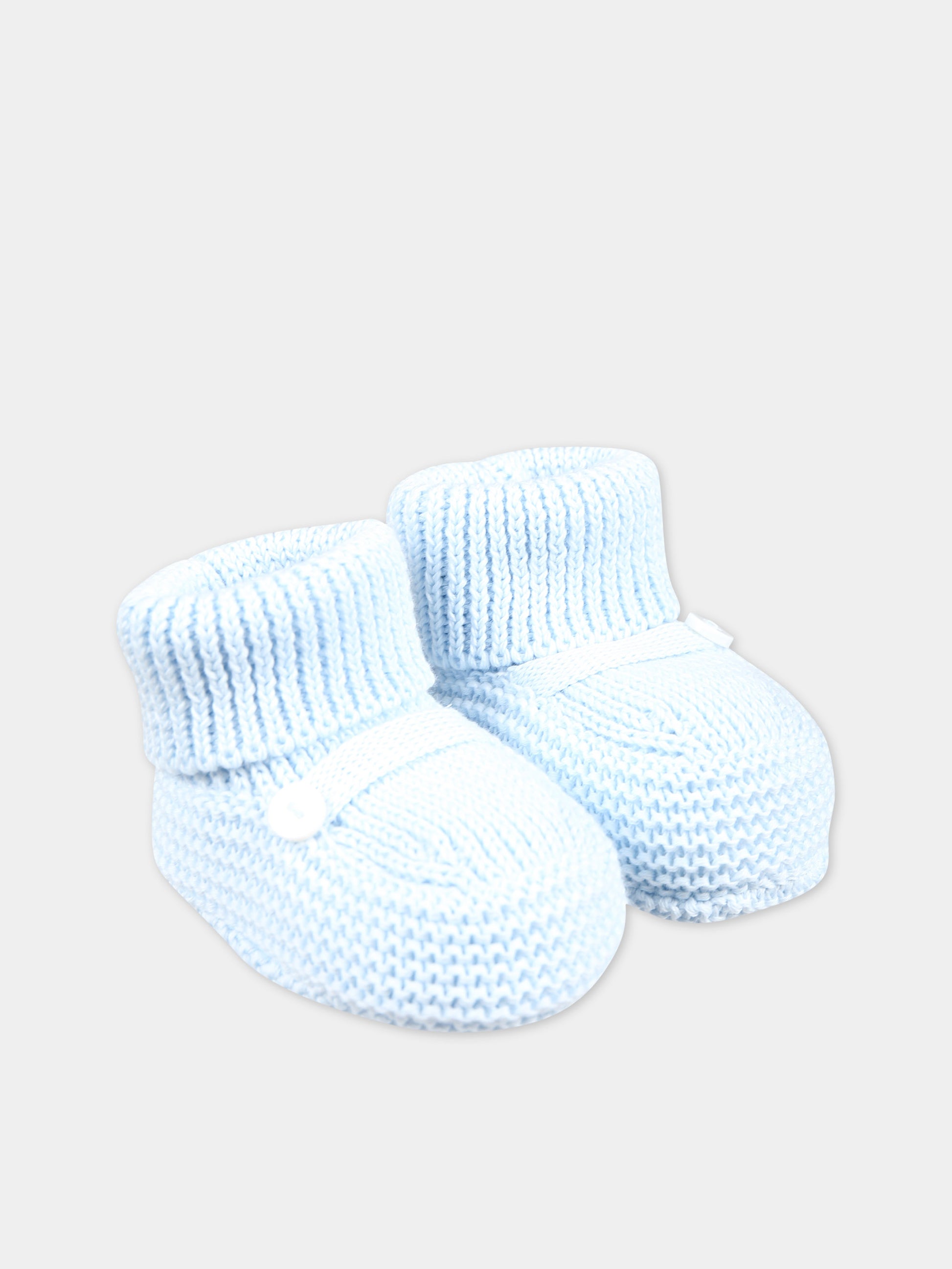 Babbucce celesti per neonato,Little Bear,8130 CIELO