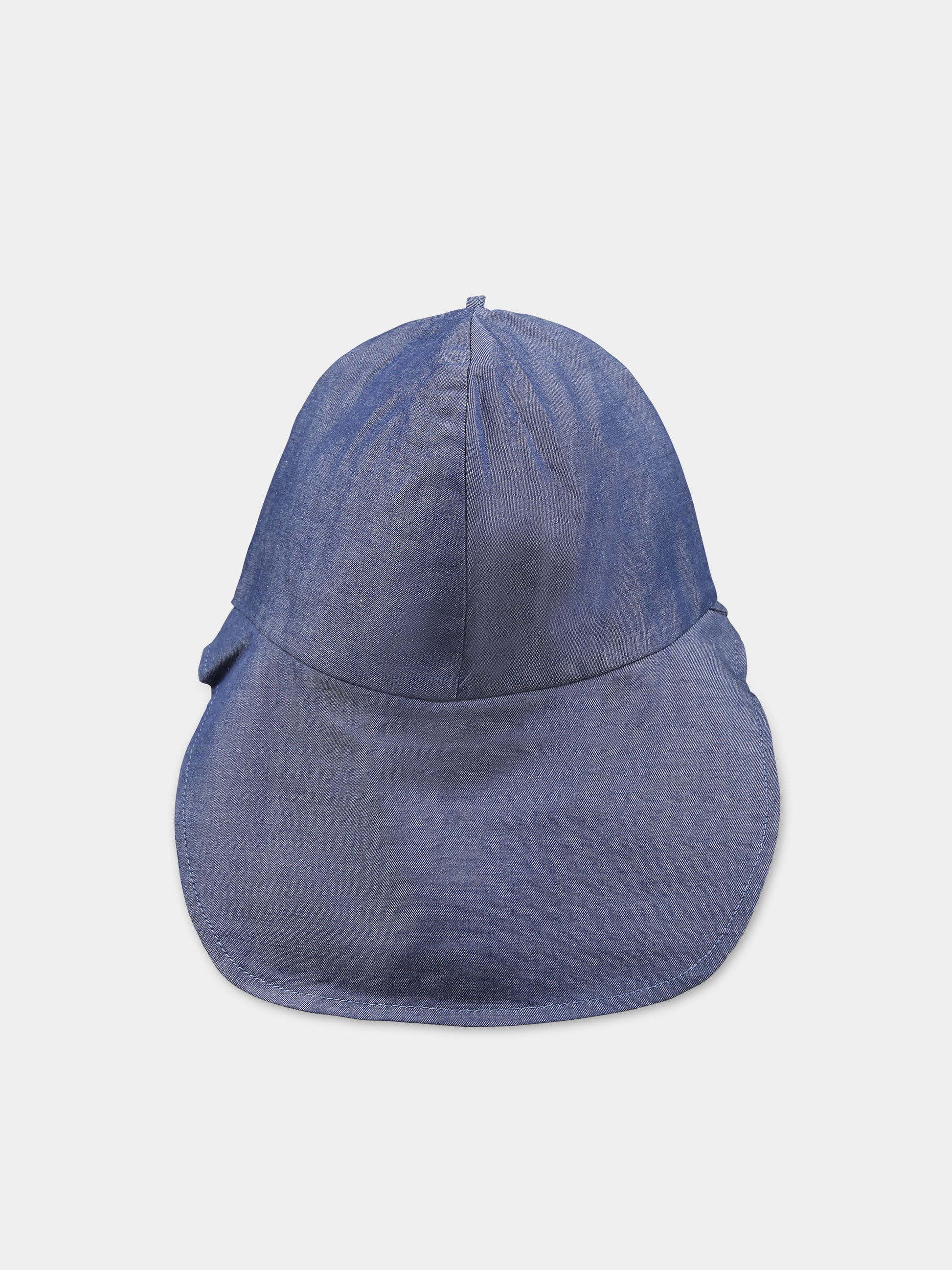 Cappello blu per neonato con aquilotto,Emporio Armani,3DN402 NN0PZ F742