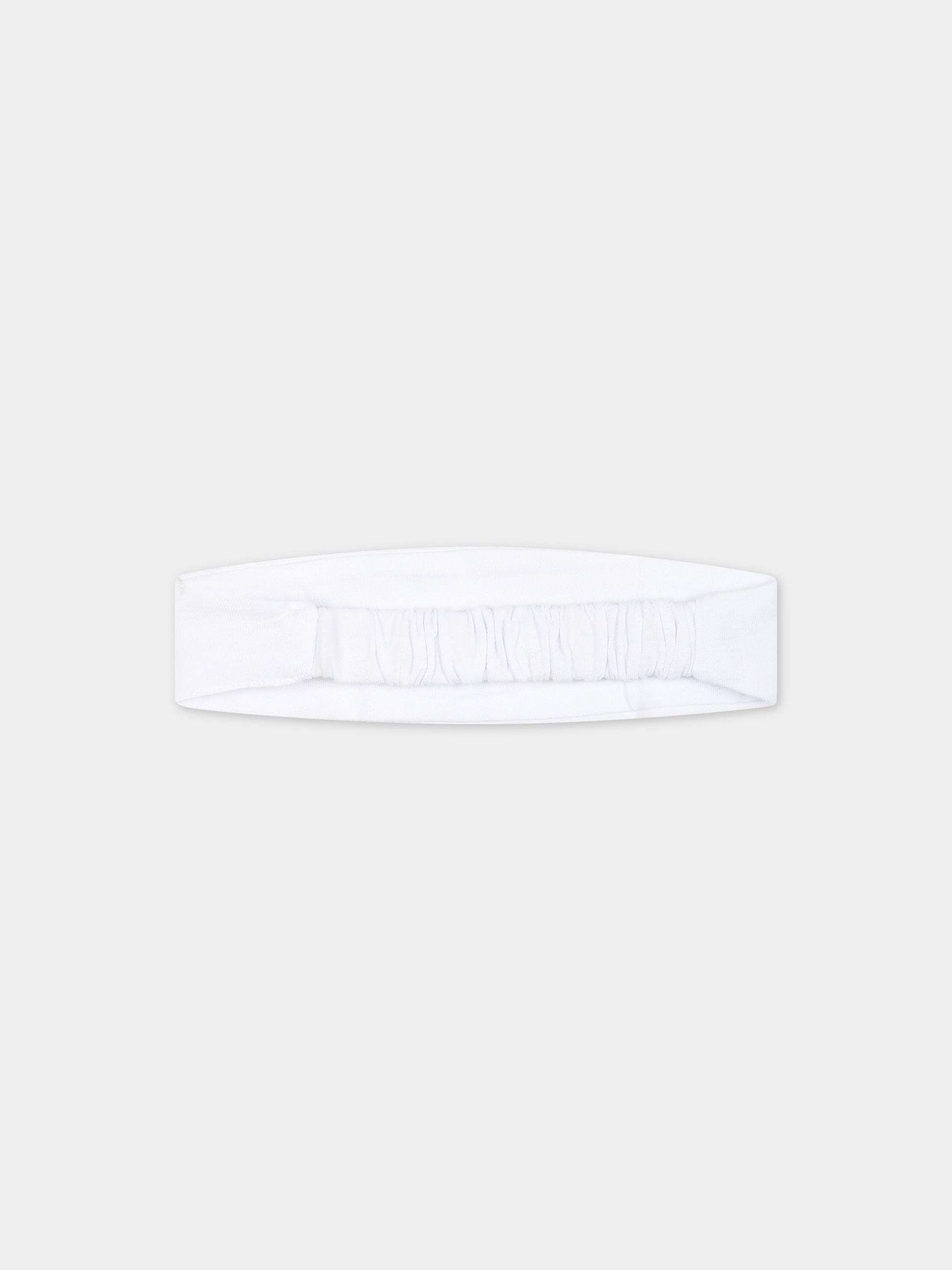 Fascia bianca per neonata con con eyes flirting,Chiara Ferragni Collection,53C001 3021 0099