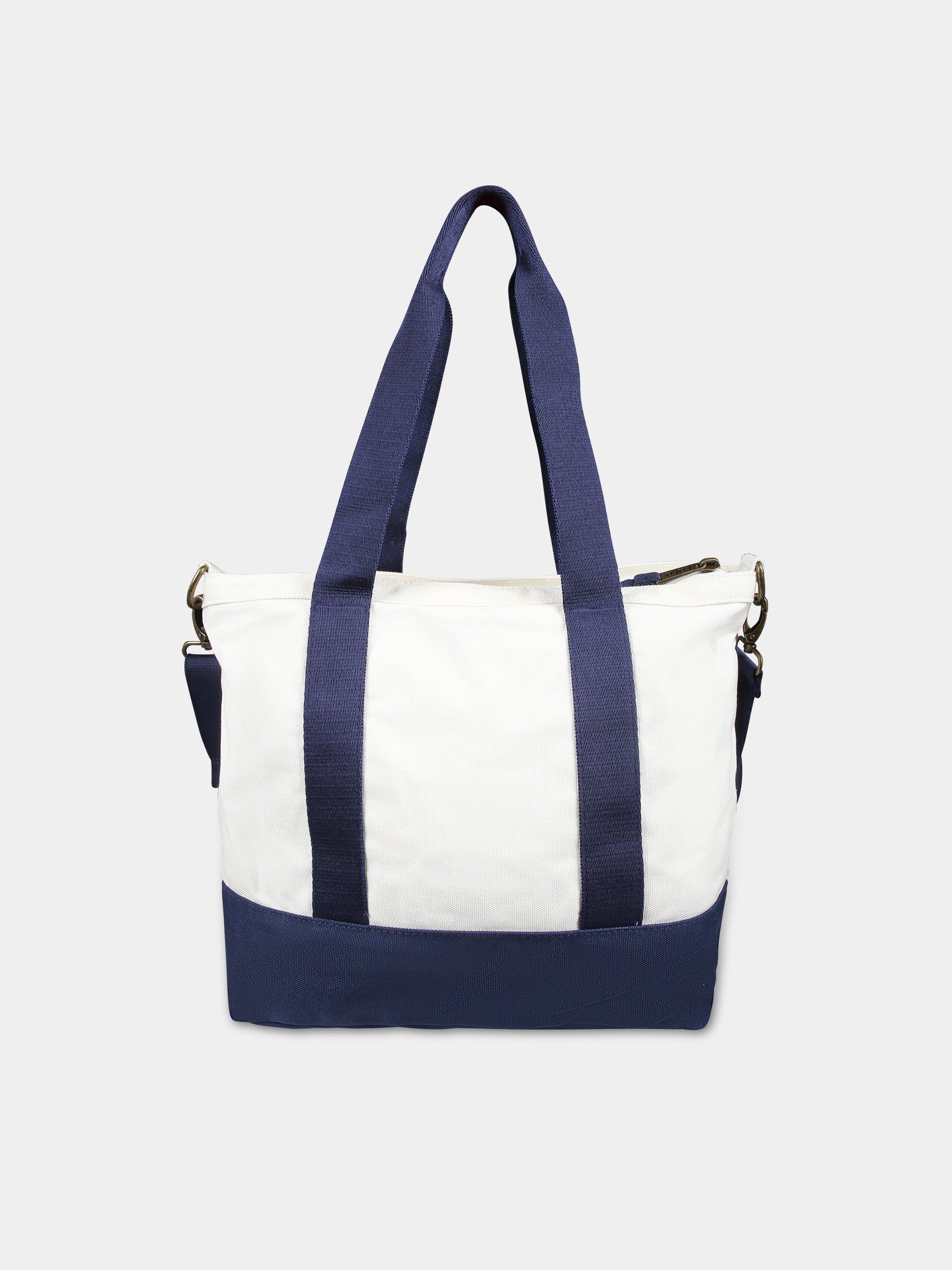 Borsa casual avorio per bambina con cavallino,Ralph Lauren Kids,24SMRL9AR023 BDF