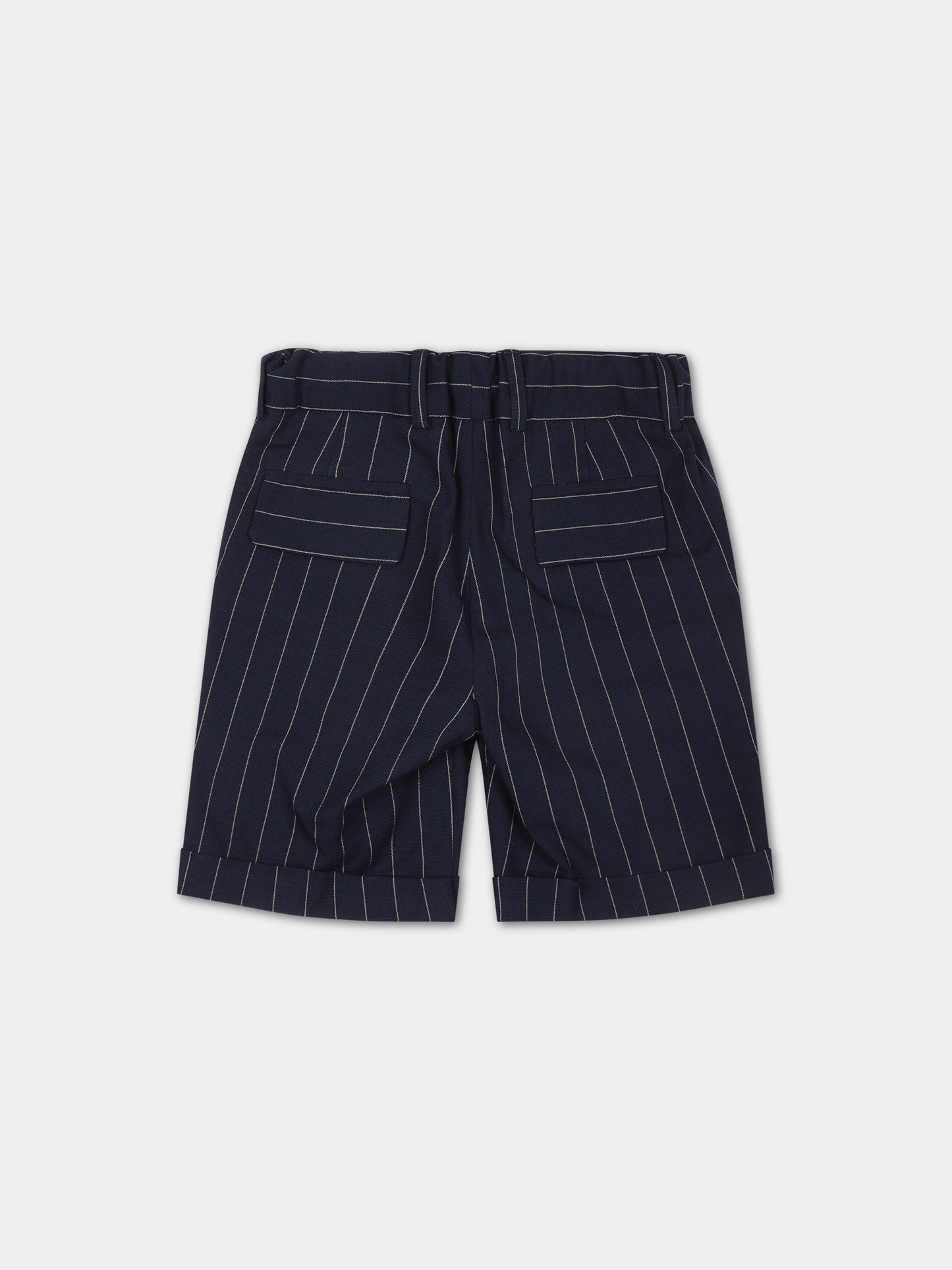 Shorts blu per neonato,Fay Kids,FU6509 I0205 621BG