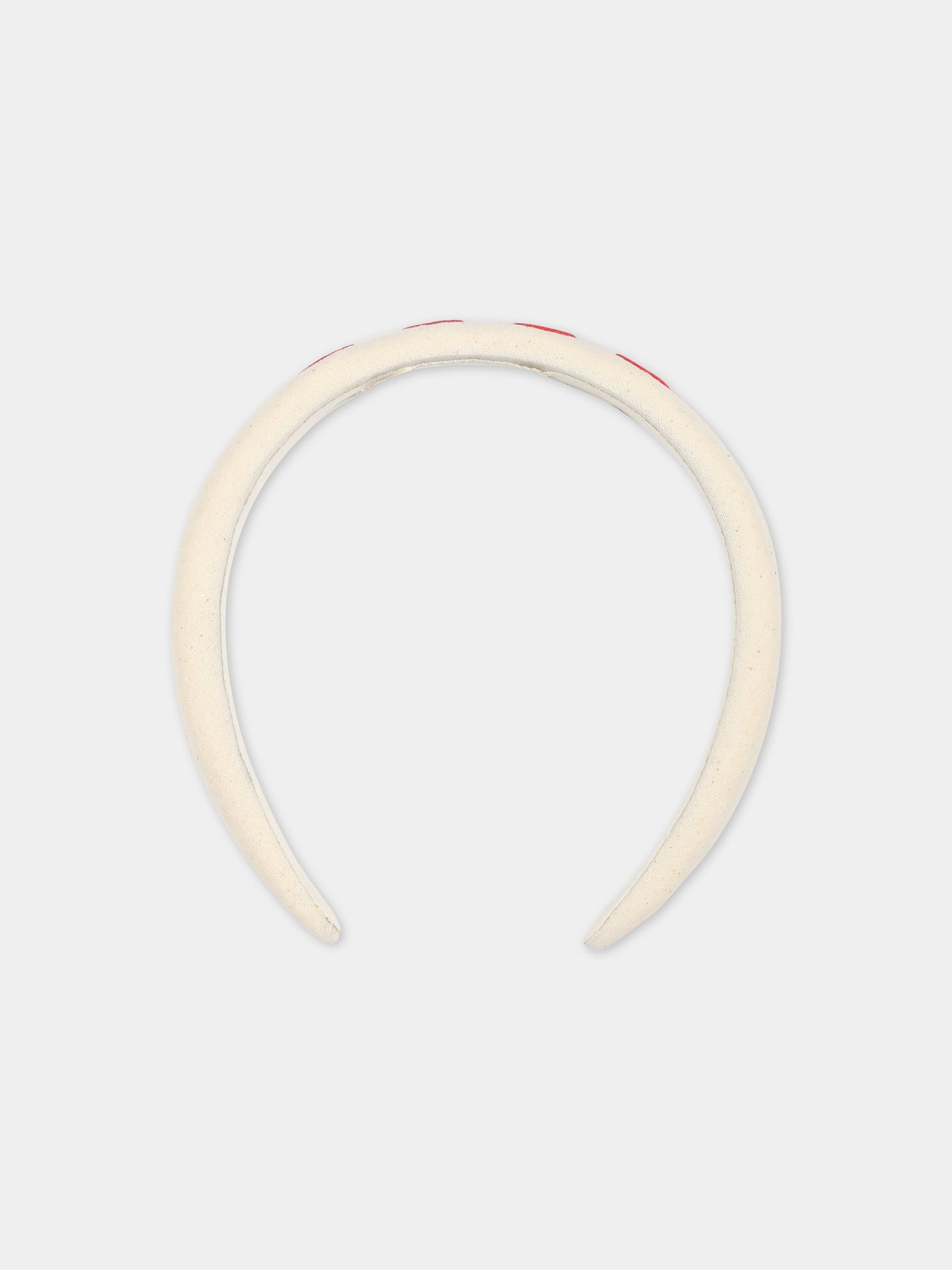 Cerchietto avorio per bambina con pomodori,Bobo Choses,124AI031