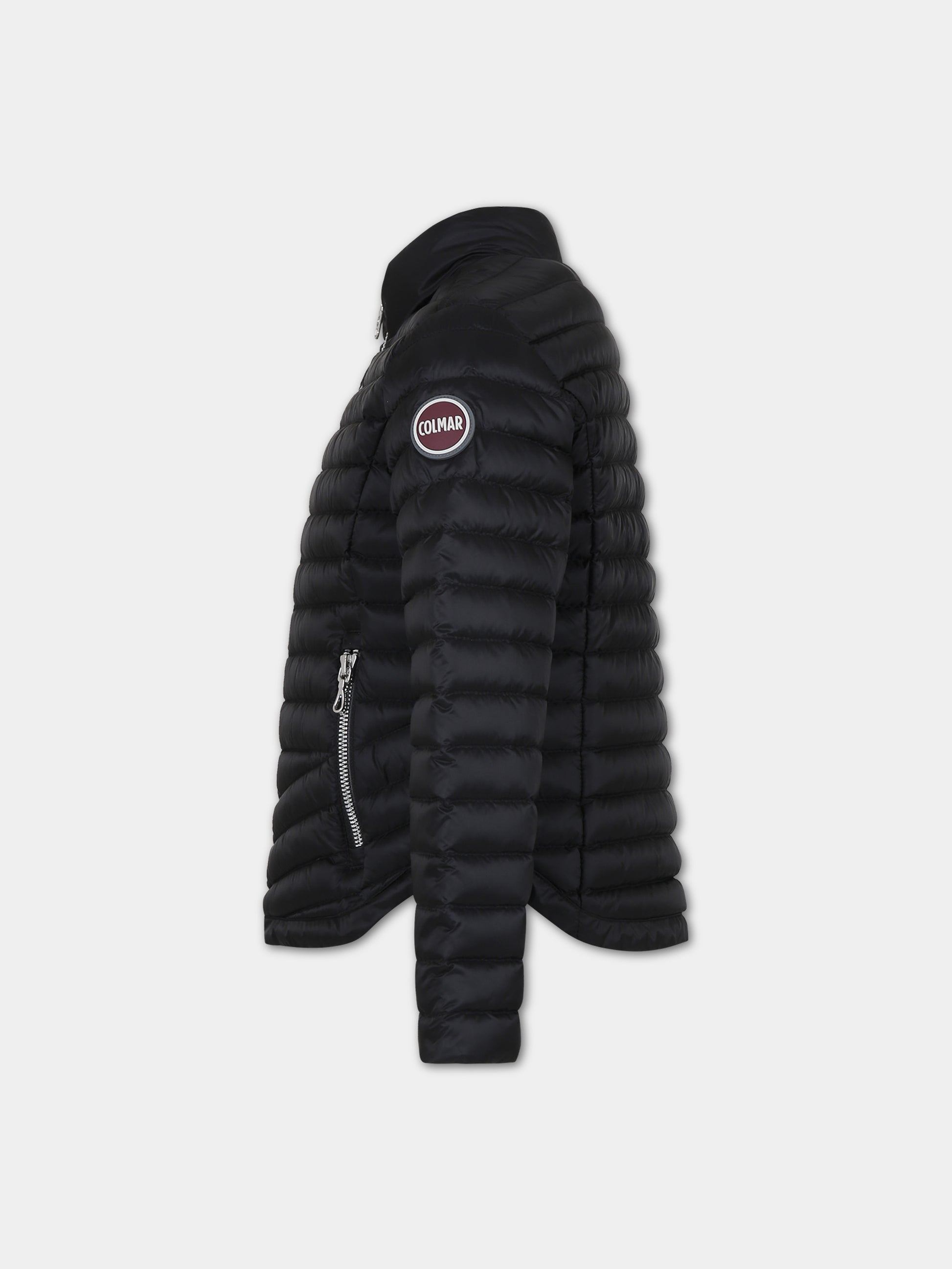 Piumino nero per bambina con logo,Colmar Originals Kids,3457A 9VX 99