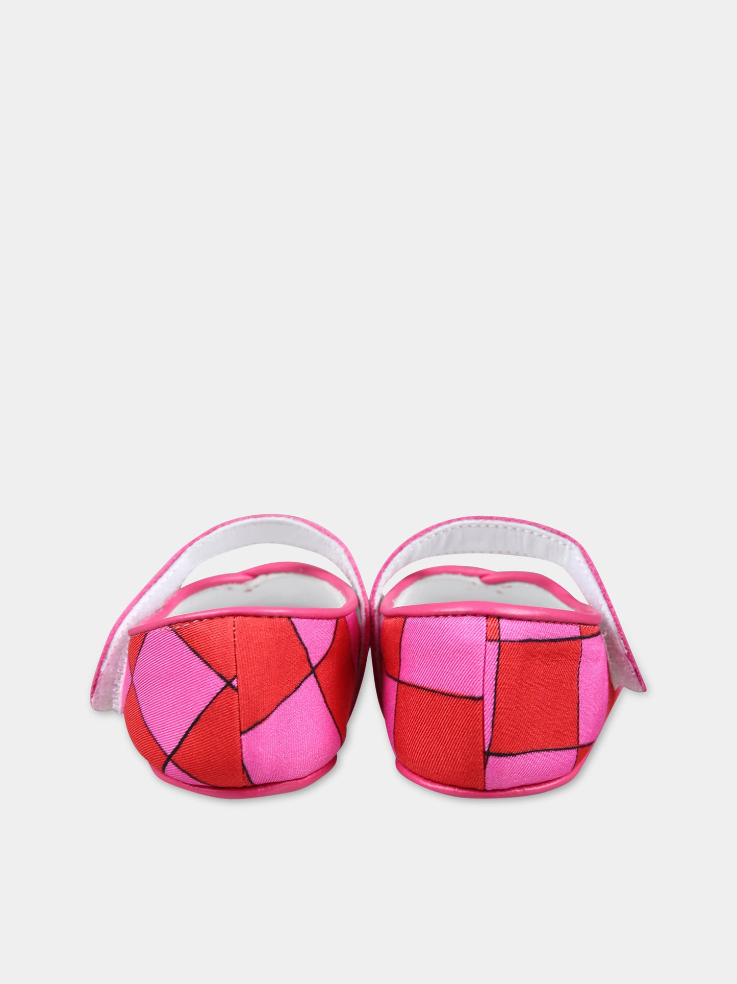 Ballerine multicolor per neonata con iconica stampa multicolor,Emilio Pucci Junior,PU0126 K0193 999
