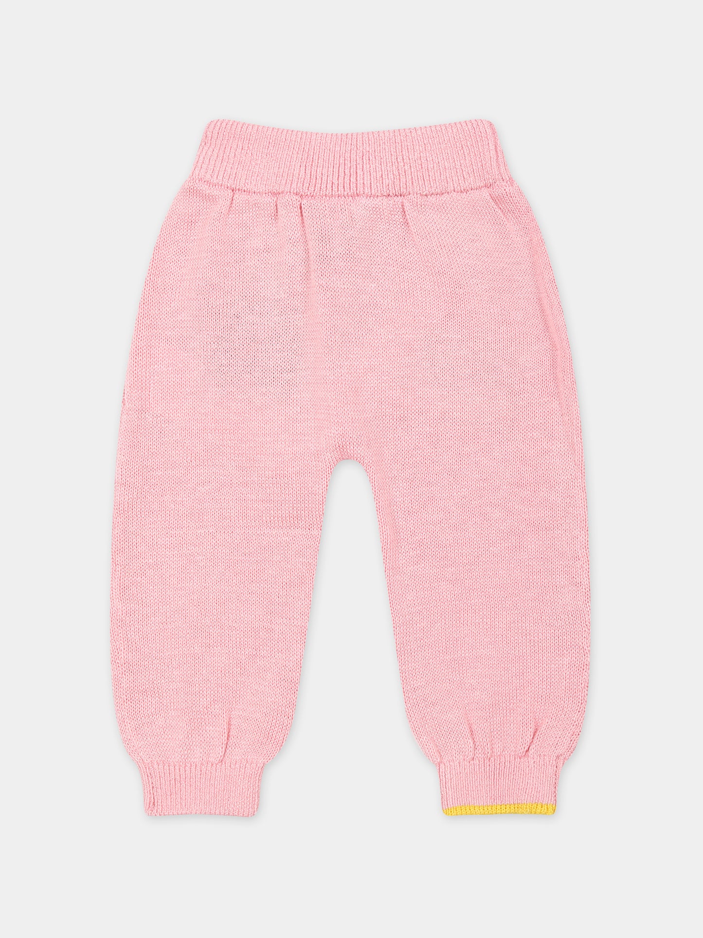 Pantaloni rosa per neonata,Gensami,PT01 B ALP SUMMER PINK