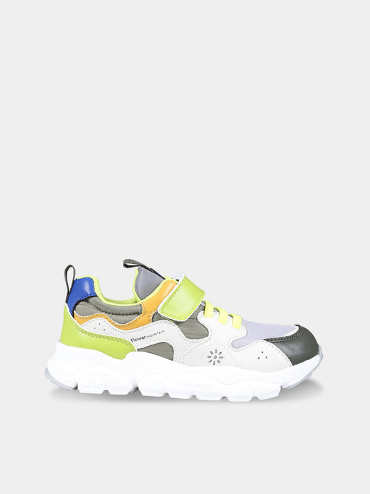 Sneaker basse multicolor Yamano per bambino,Flower Mountain,1F91 001 2016907 21