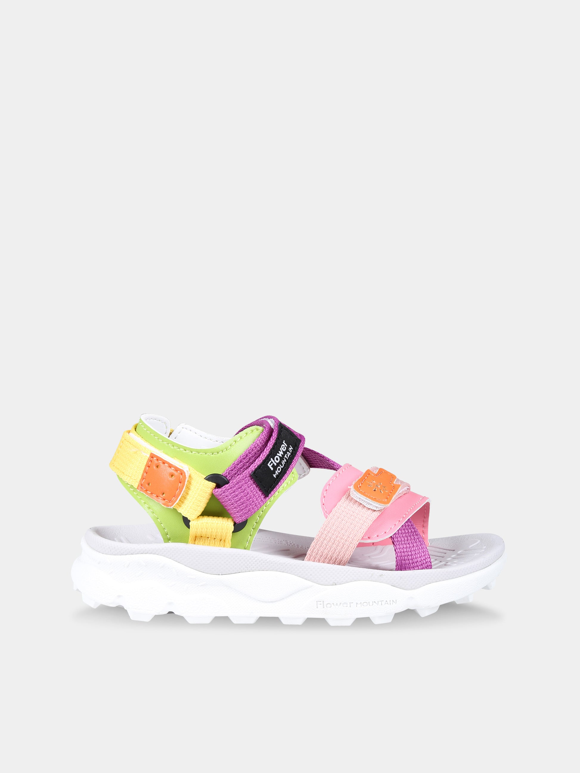 Sandali multicolor Nazca per bambina,Flower Mountain,1C32 001 0502865 06