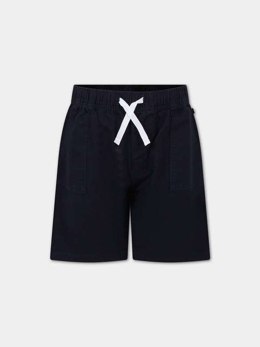 Shorts blu per bambino,Petit Bateau,A09KJ 01 SMOKING