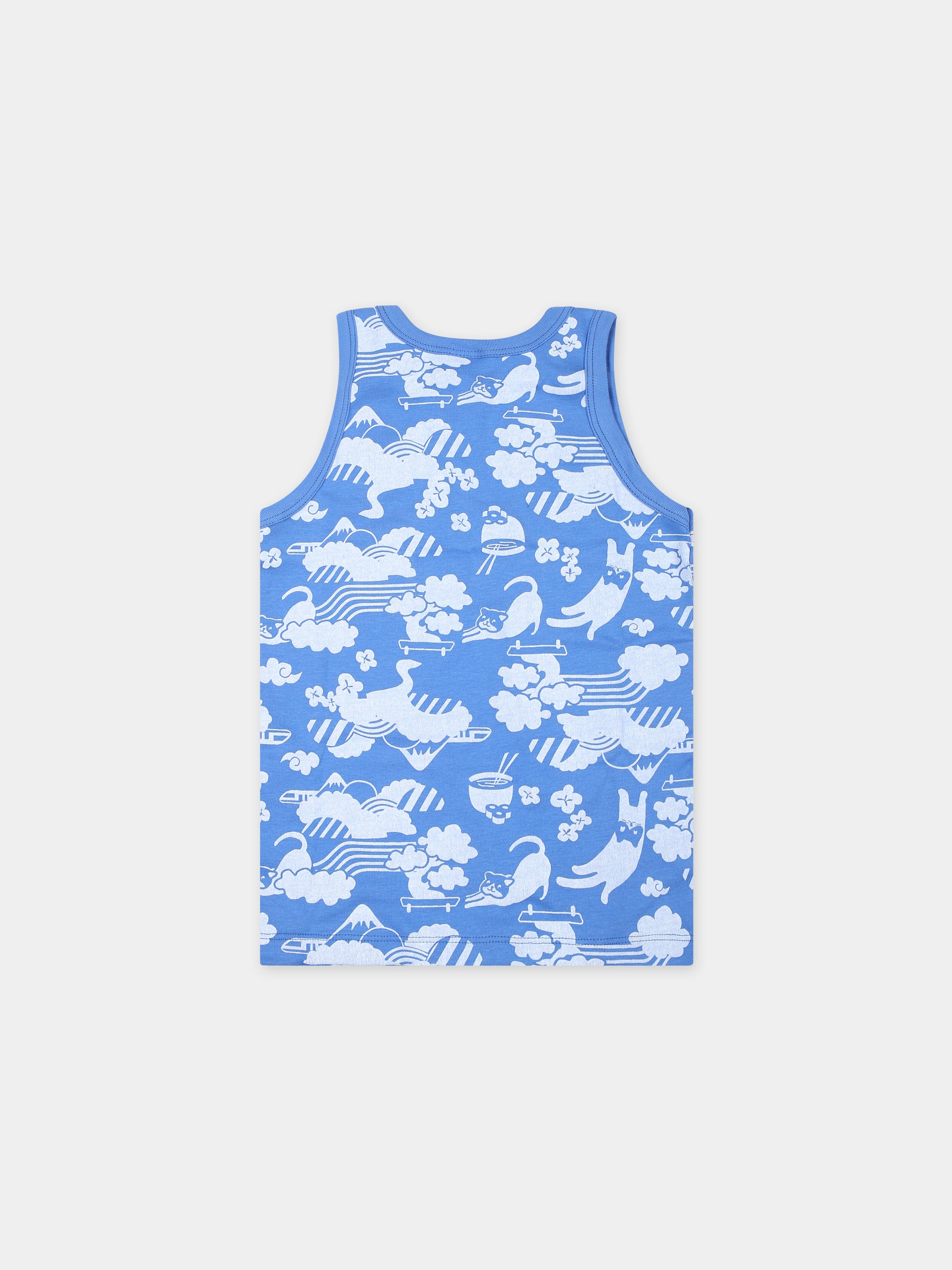 Set multicolor per bambino con stampa,Petit Bateau,A0A8E 00 VARIANTE 1