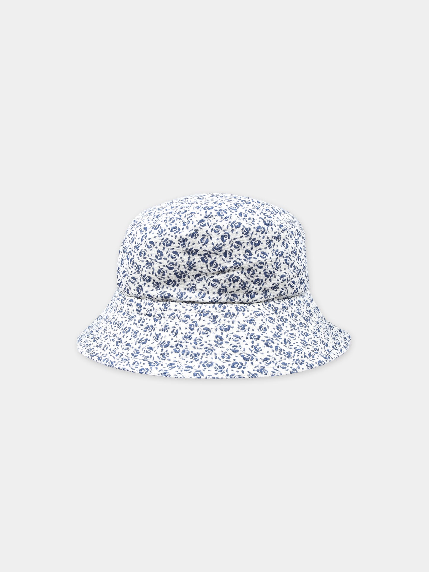 Cloche bianca per bambina con fiori,Petit Bateau,A09IG 01 AVALANCHE/INCOGNITO