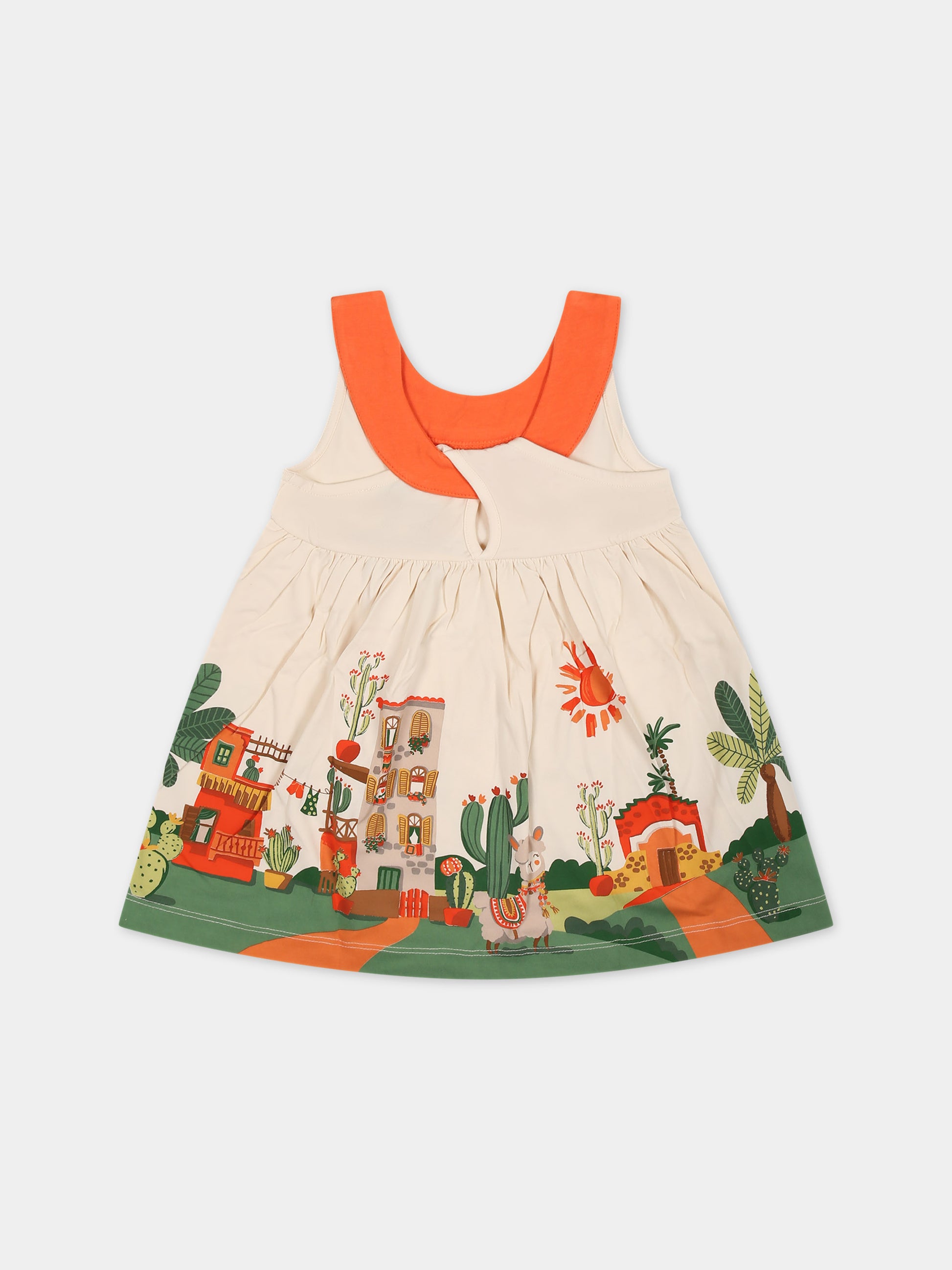 Vestito avorio per neonata,Mayoral,1928 072