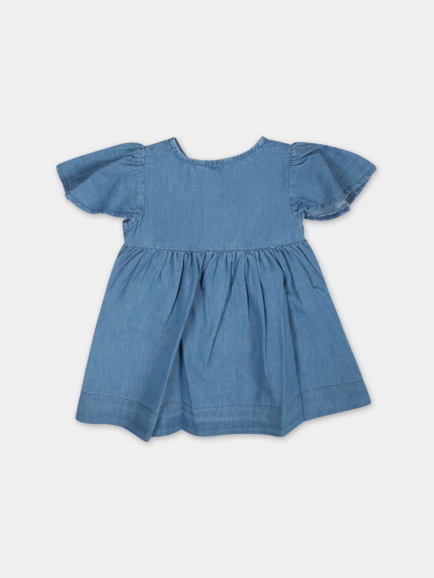 Vestito in denim per neonata,Mayoral,1924 026