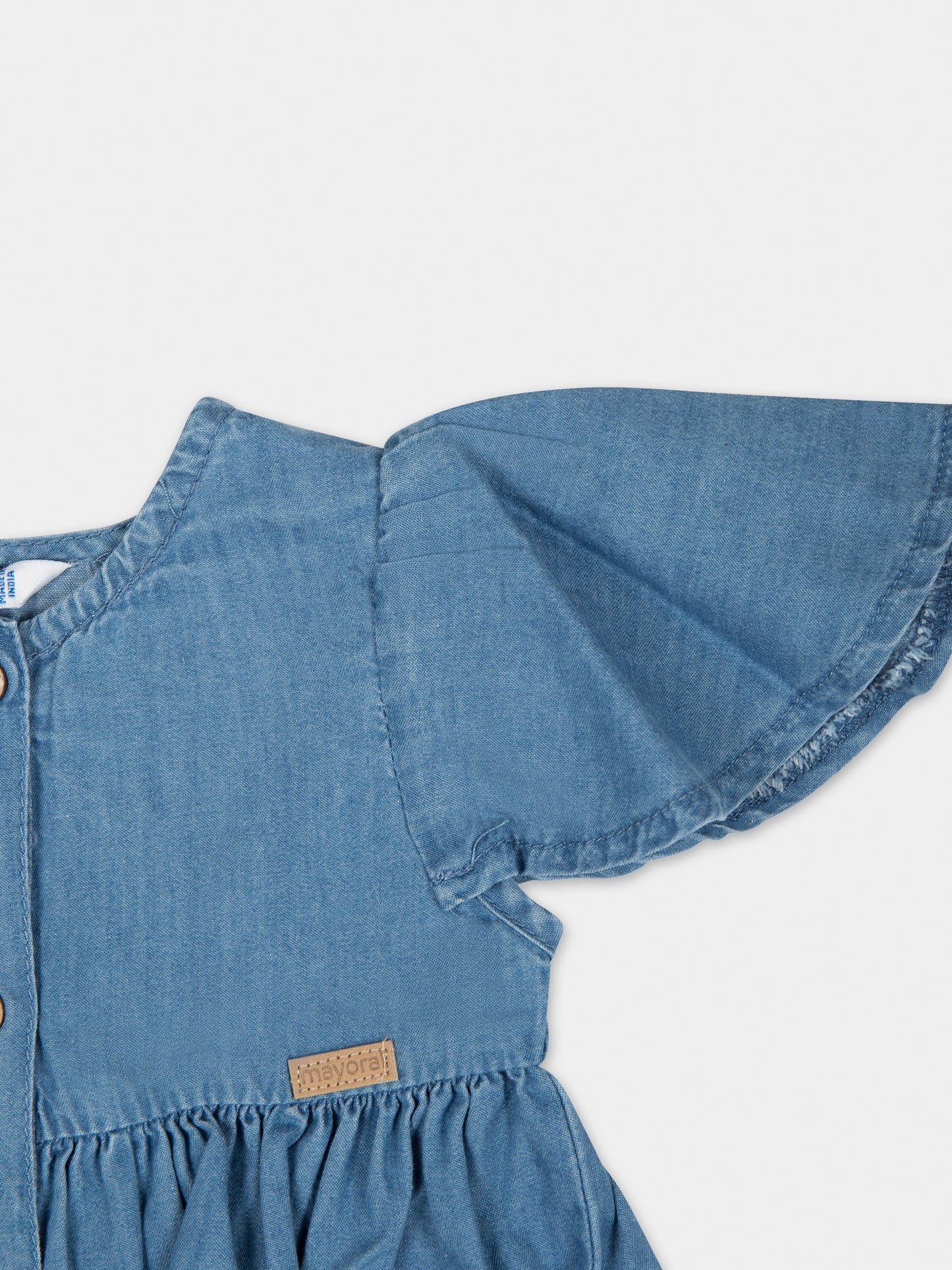 Vestito in denim per neonata,Mayoral,1924 026