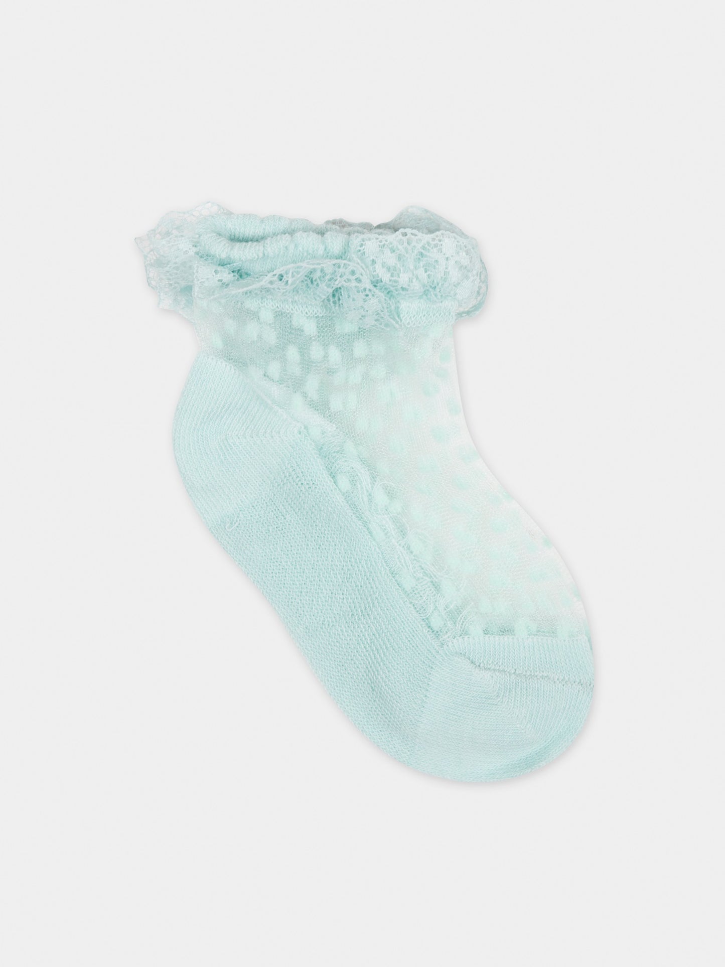Calzini verdi per neonata,Mayoral,10654 066