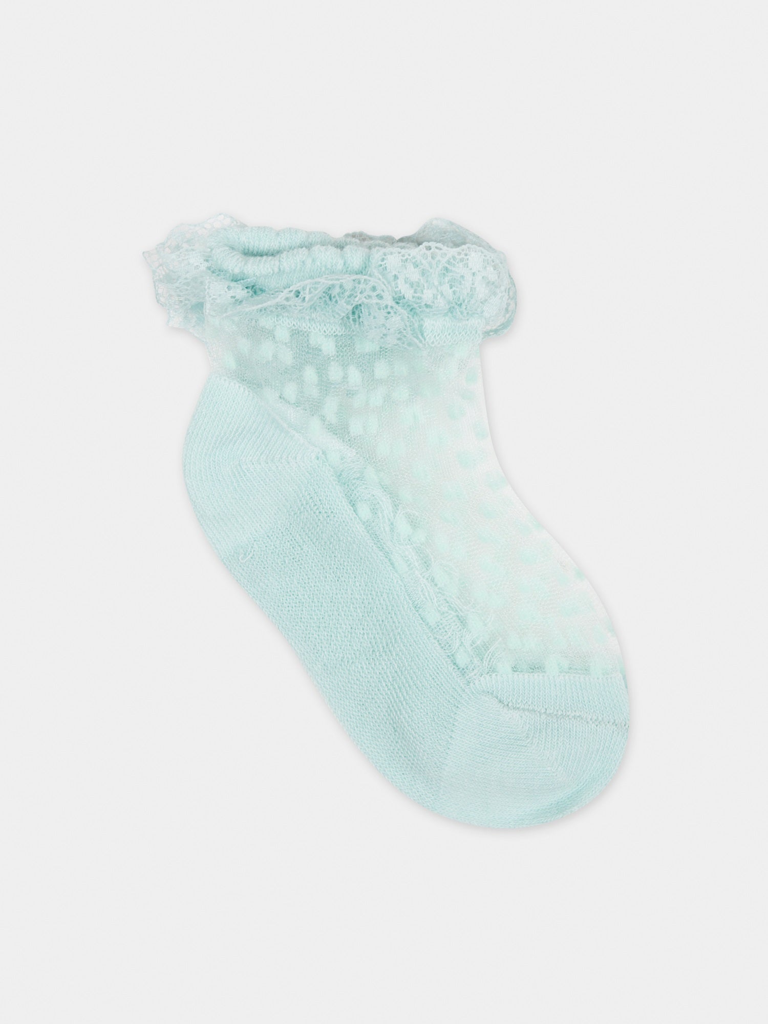 Calzini verdi per neonata,Mayoral,10654 066