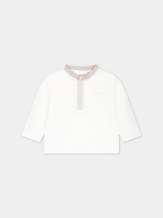 Camicia avorio per neonato,Mayoral,1034 065
