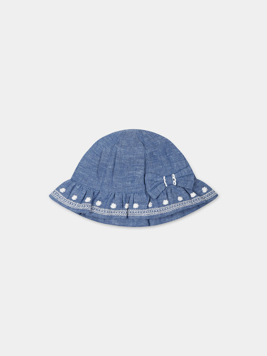 Cloche in denim per neonata,Mayoral,10661 084