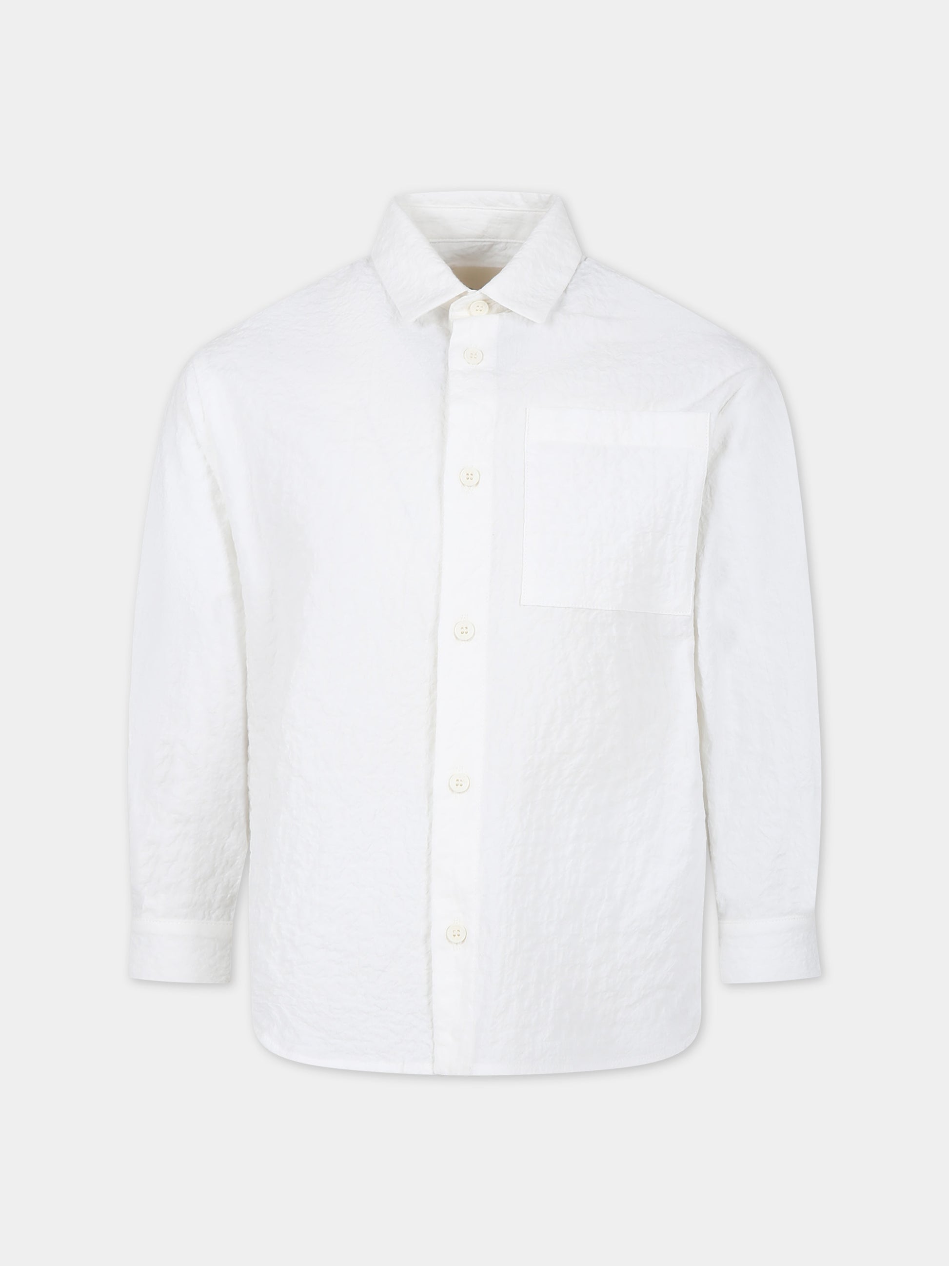 Camicia avorio per bambina,Douuod Kids,DU5A20 P0372 102