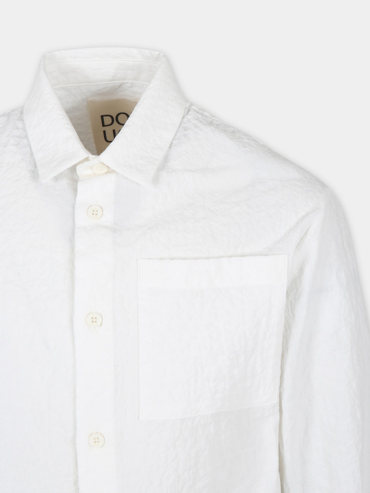 Camicia avorio per bambina,Douuod Kids,DU5A20 P0372 102