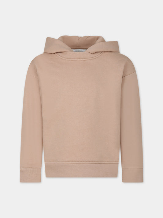 Felpa beige per bambina,Caroline Bosmans,SS24 CB1014 65 4010